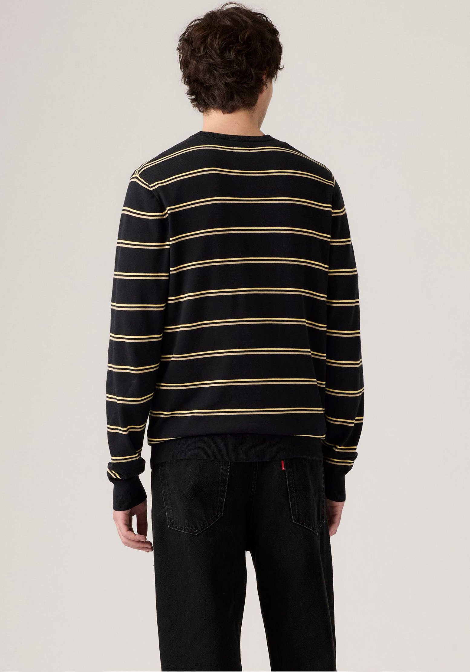 Levi's® Rundhalspullover Formstabiler Feinstrick dank Elasthan günstig online kaufen