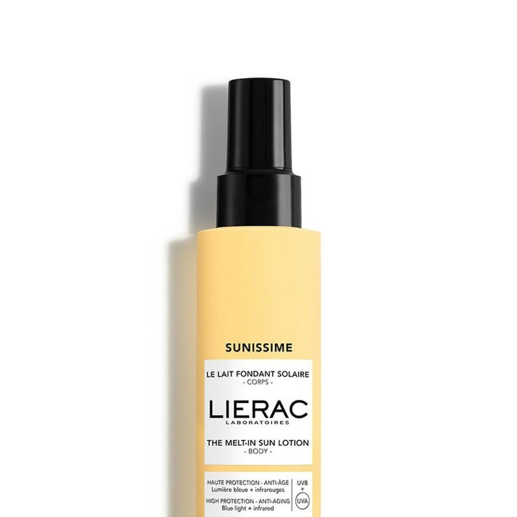 LIERAC Sonnenschutzpflege SUNISSIME schmelzende Sonnenmilch SPF50