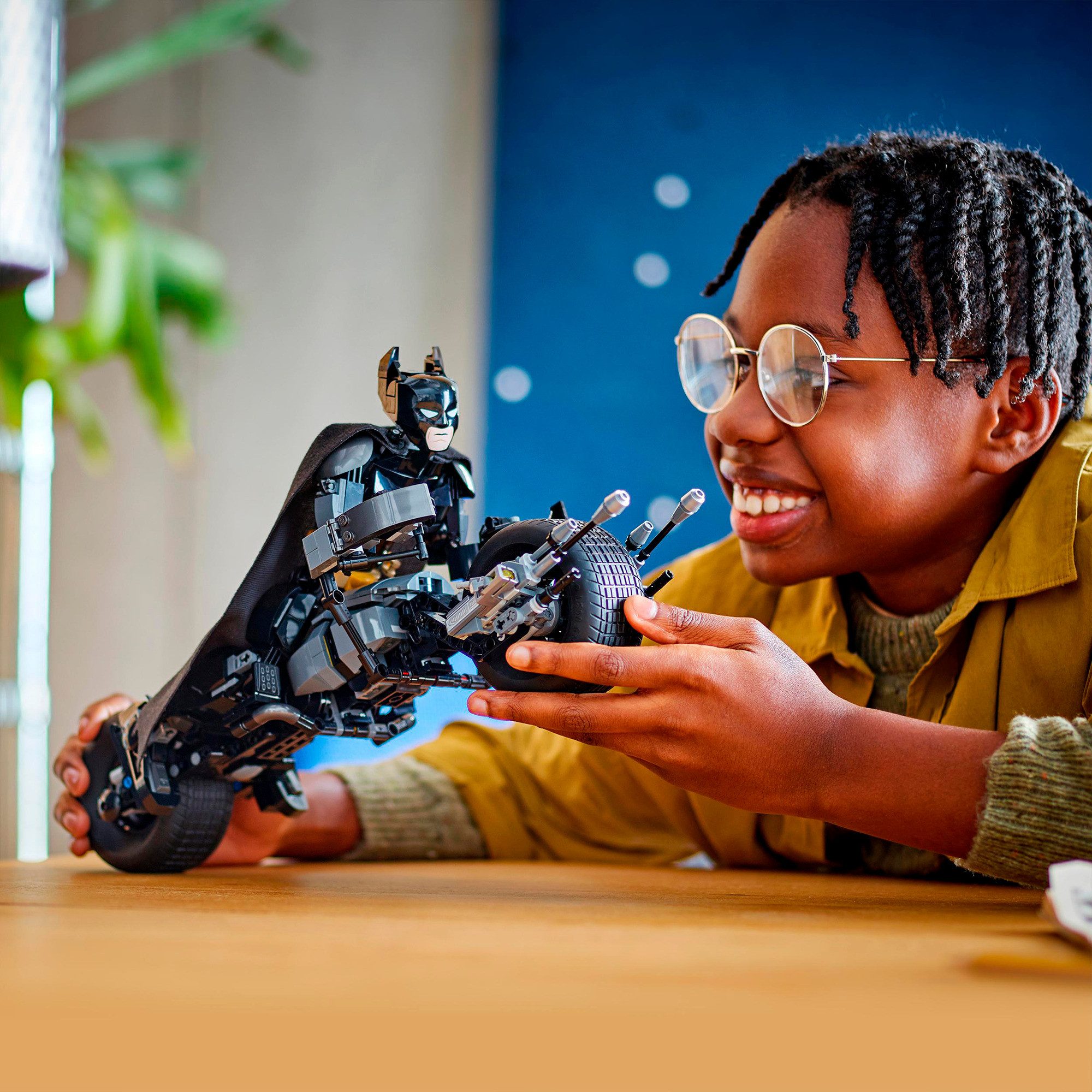 LEGO® LEGO DC Super Heroes Batman Baufigur mit Batpod Spielbausteine günstig online kaufen