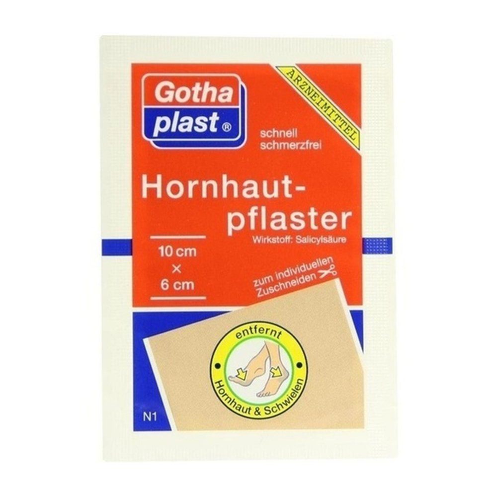 Gothaplast GmbH Pflaster GOTHAPLAST Hornhautpflaster 6x10 cm, 1 St (1 St)