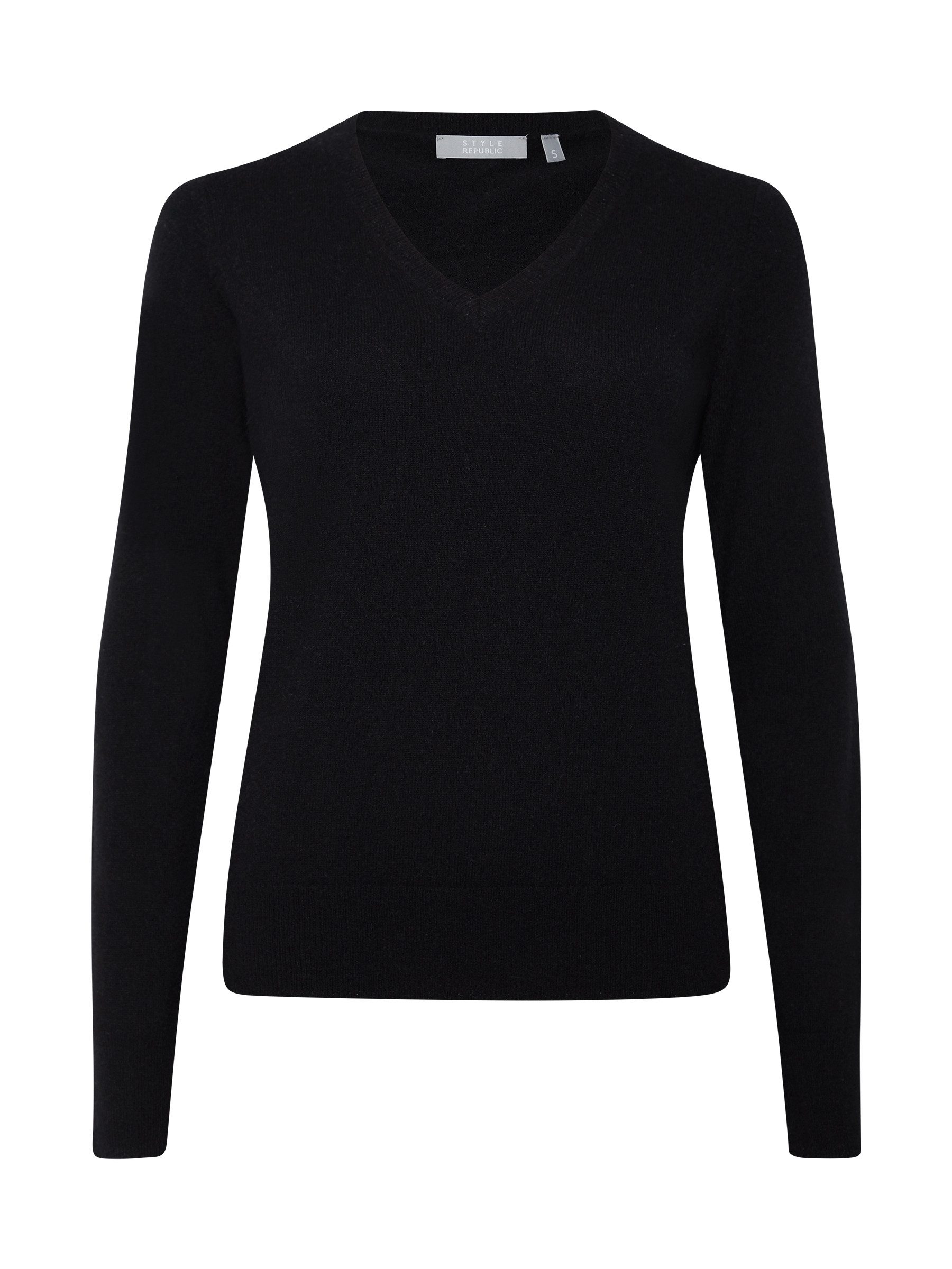 Style & Republic Kaschmirpullover Kaschmirpullover V-Neck Kaschmirpullover günstig online kaufen