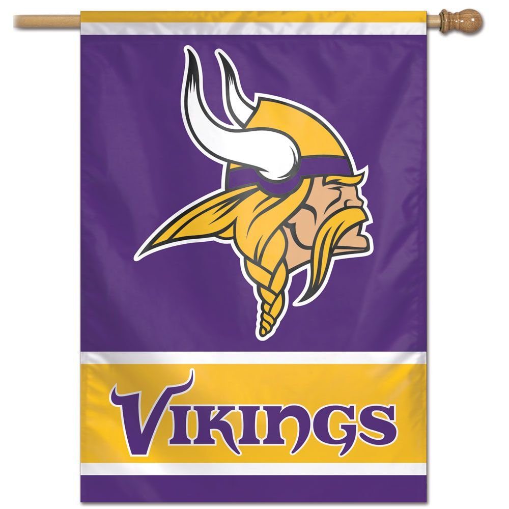 WinCraft Wanddekoobjekt NFL Vertical Fahne 70x100cm Minnesota Vikings