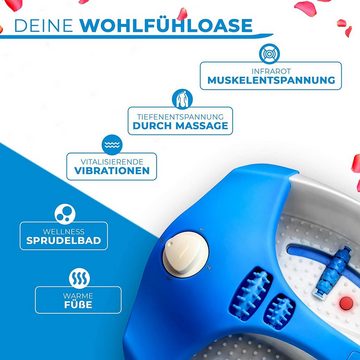 Grundig Fußbad Fußbad Massagegerät Fußsprudelbad