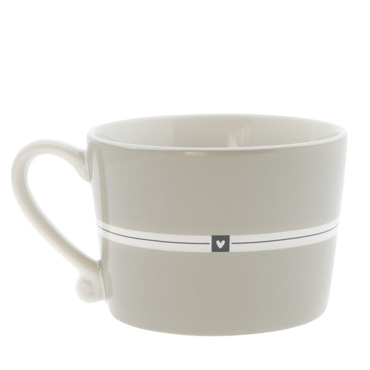 Bastion Collections Tasse Beige Titan, Keramik, Spülmaschinengeeignet, Mehrfarbig, Celebrate, H: 7cm