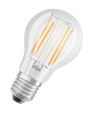 Osram LED-Leuchtmittel 3ER PACK LED BASE FILAMENT E27, E27, Warmweiß