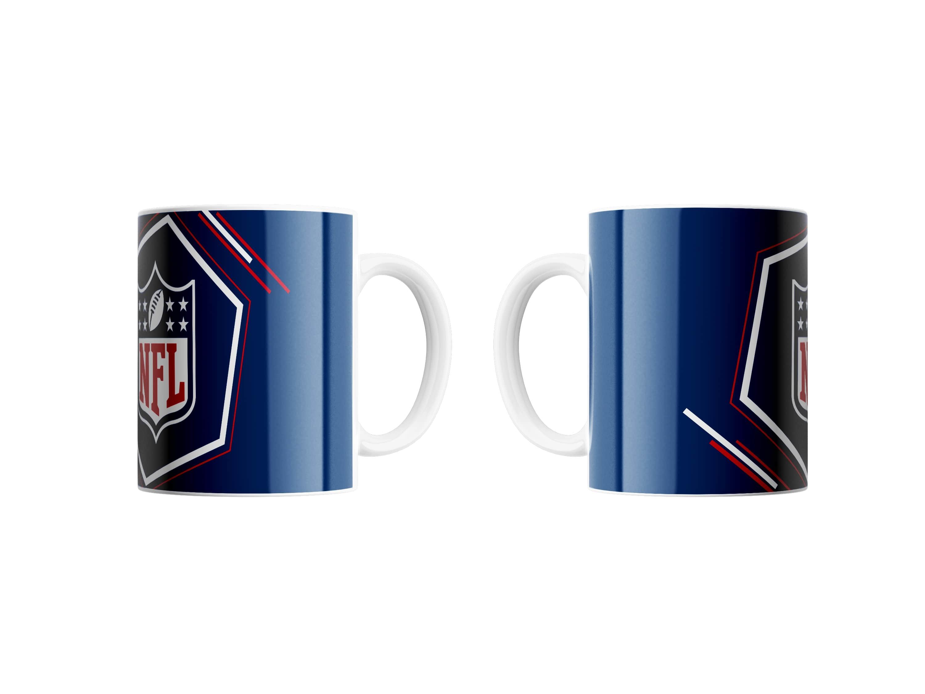 NFL Shield Becher NFL Tasse Hexagon, Keramik