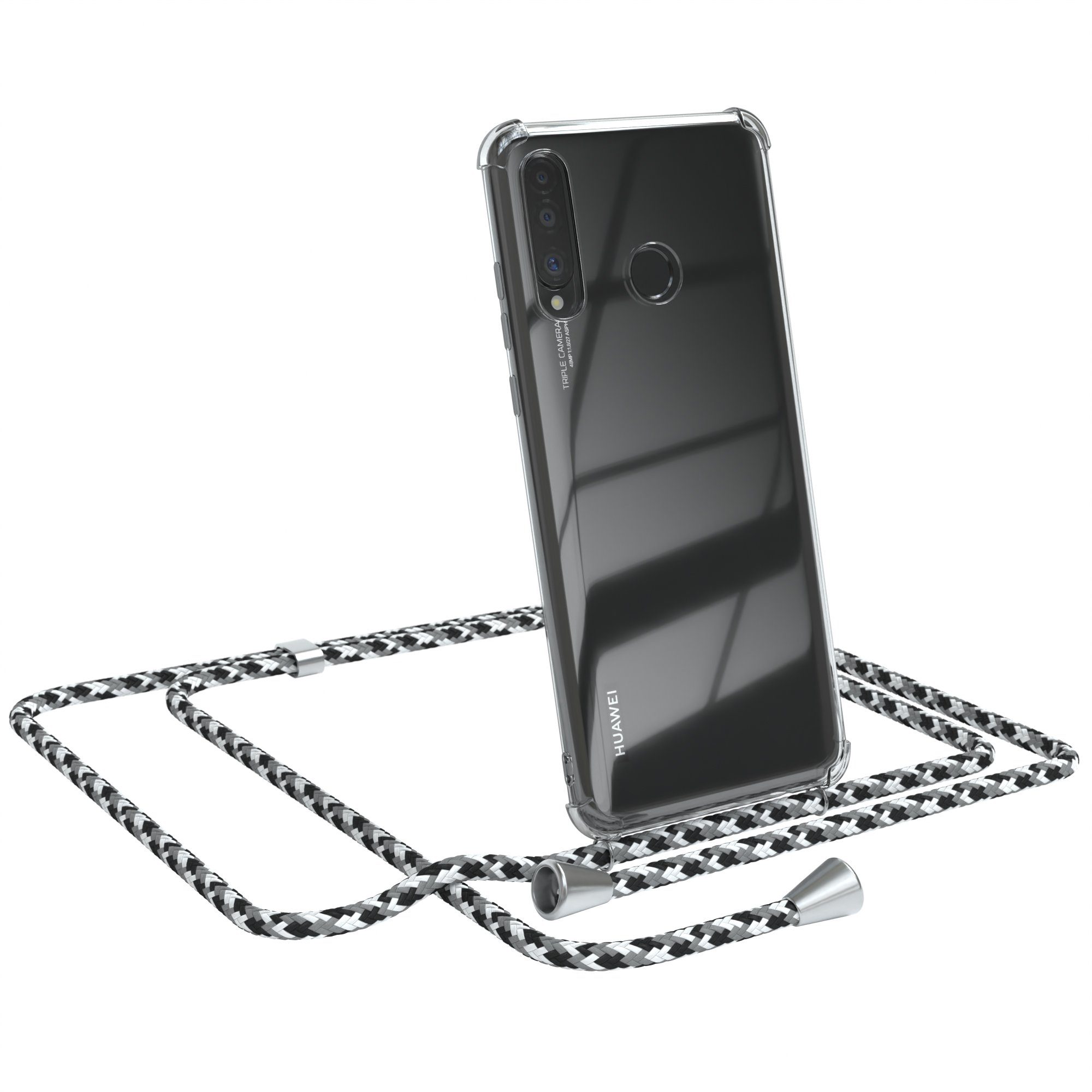 Handykette Hülle mit Kette für Huawei P30 Lite
