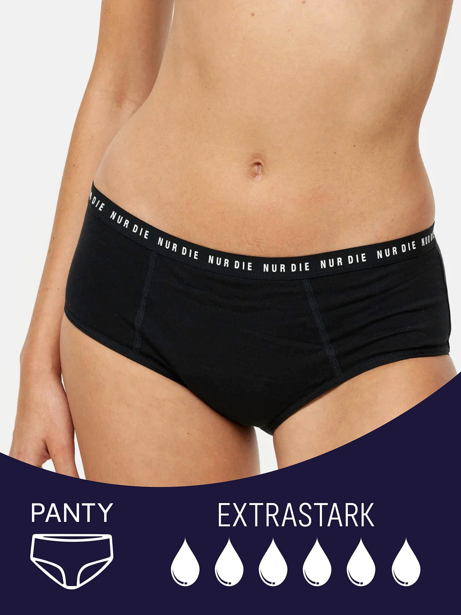 Nur Die Periodenslip Alles Geregelt Panty extrastark Menstruationsunterwäsc günstig online kaufen