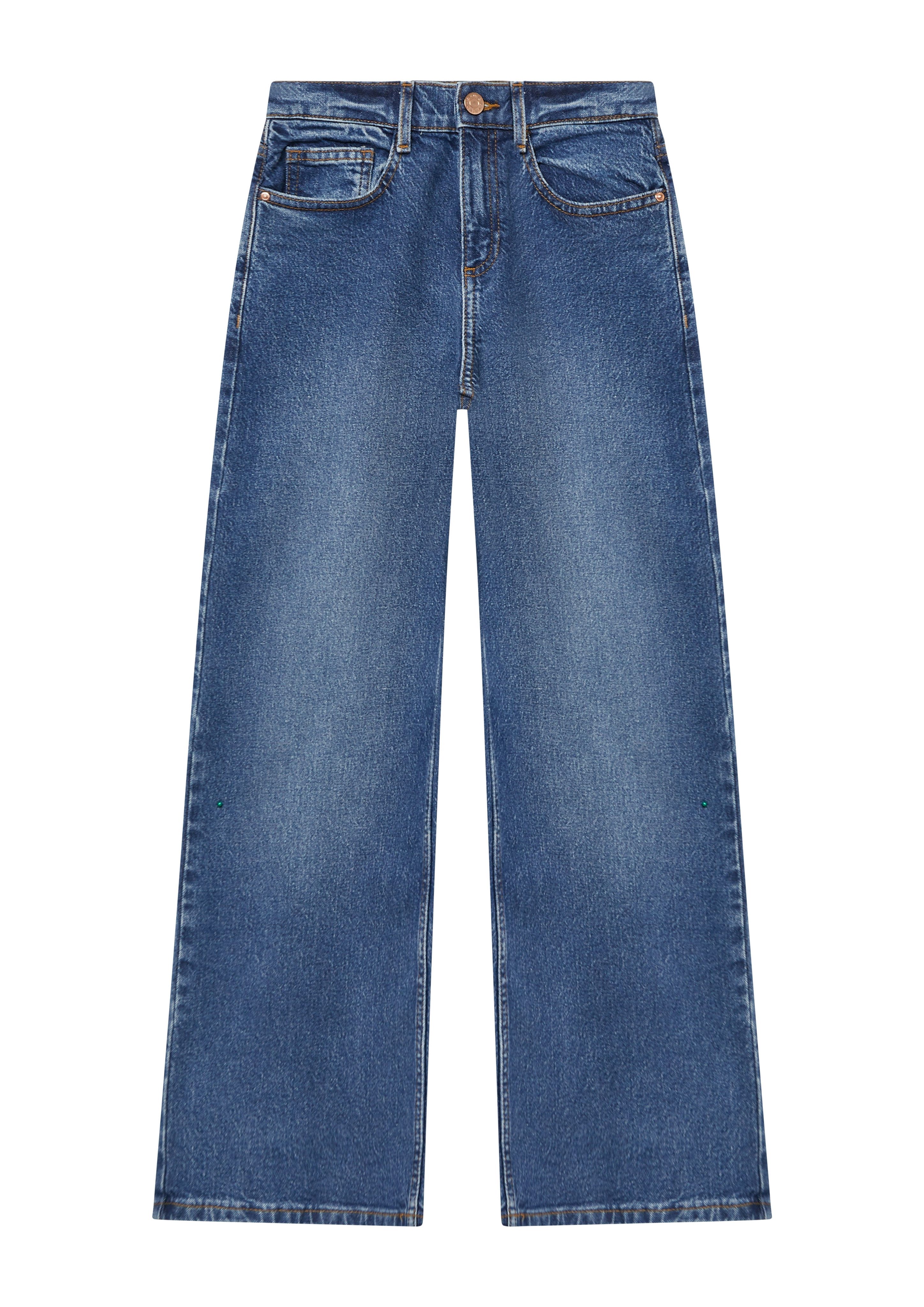 s.Oliver Junior Weite Jeans mit Weitenregulierung innen