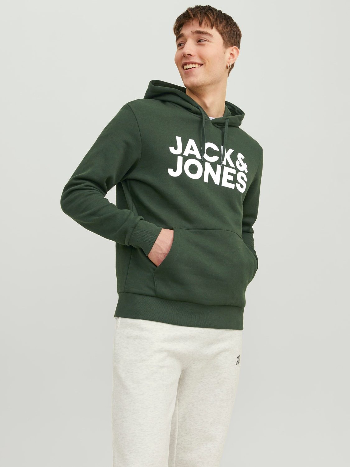 Jack & Jones Kapuzensweatshirt JJECORP LOGO günstig online kaufen