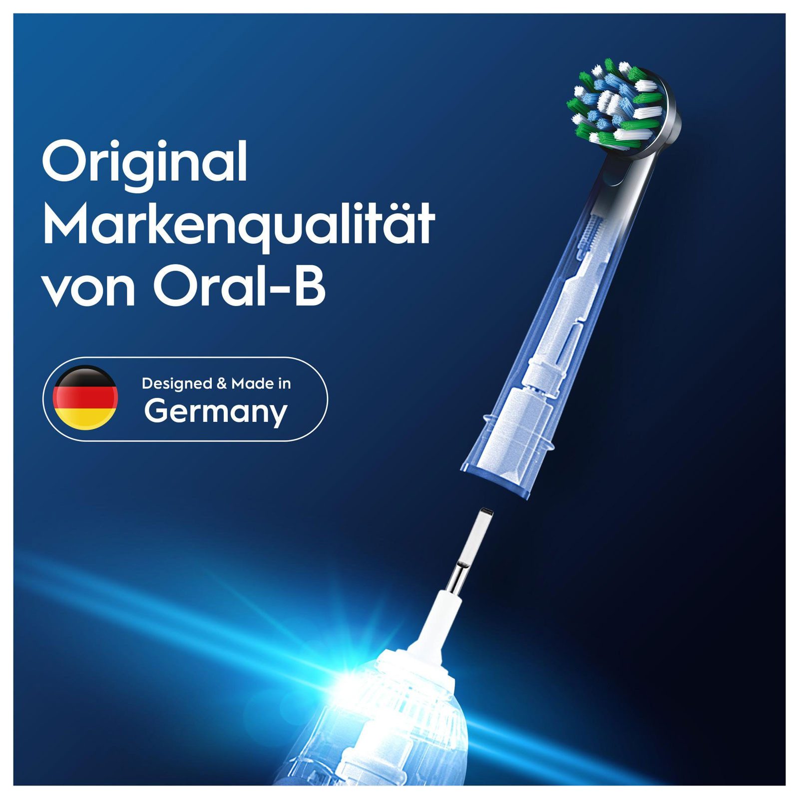 Oral-B Elektrische Zahnbürste Pro CrossAction schwarz
