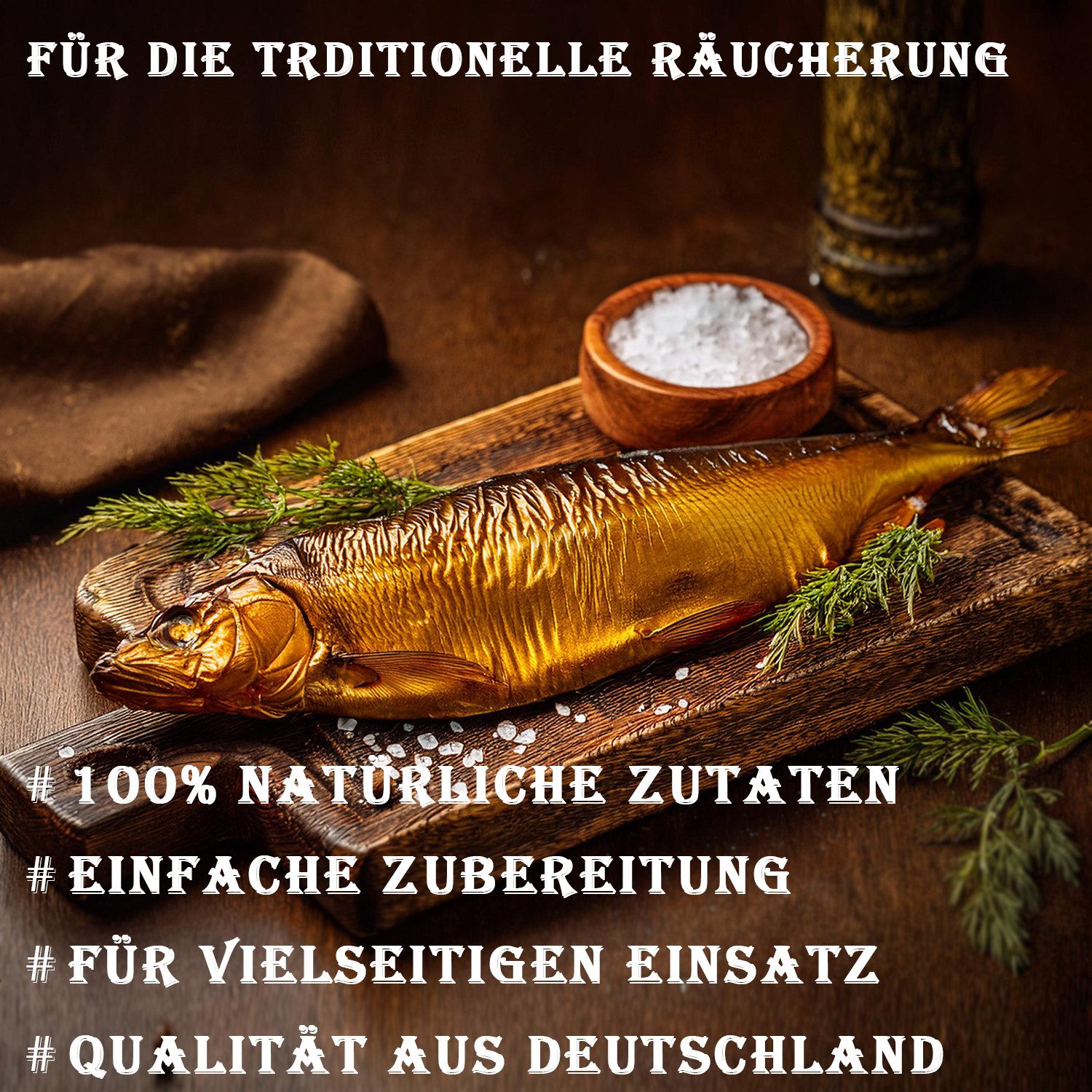Moritz Räucherbox Räucherlauge Forelle Spezial 600g Räucherlake Salzmischung Nitrit Salz NPS Salz zum Pökeln – Bild 4 von 5