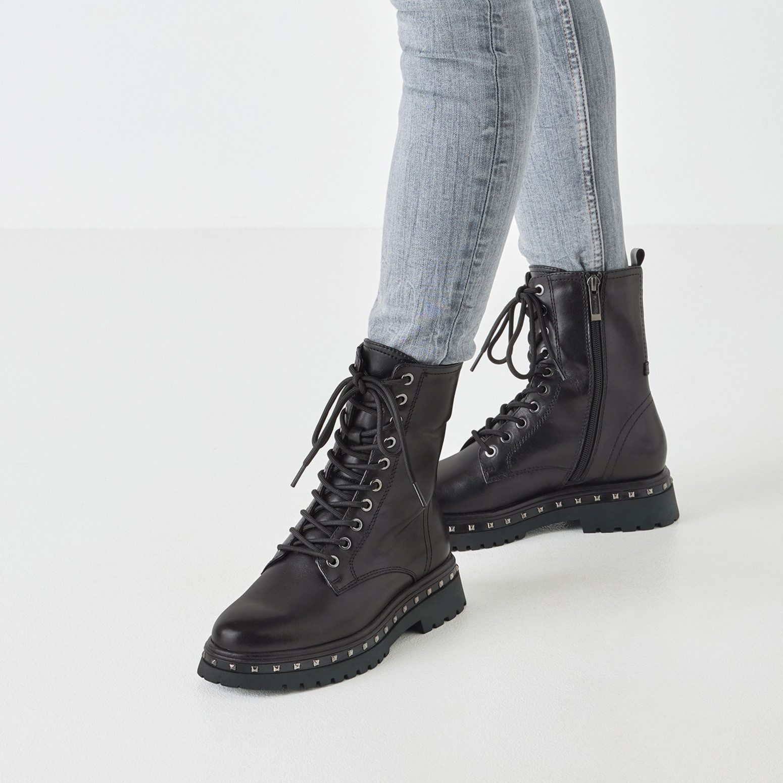 Tamaris Schnürboots, Blockabsatz, Plateau, Schnürstiefelette mit günstig online kaufen