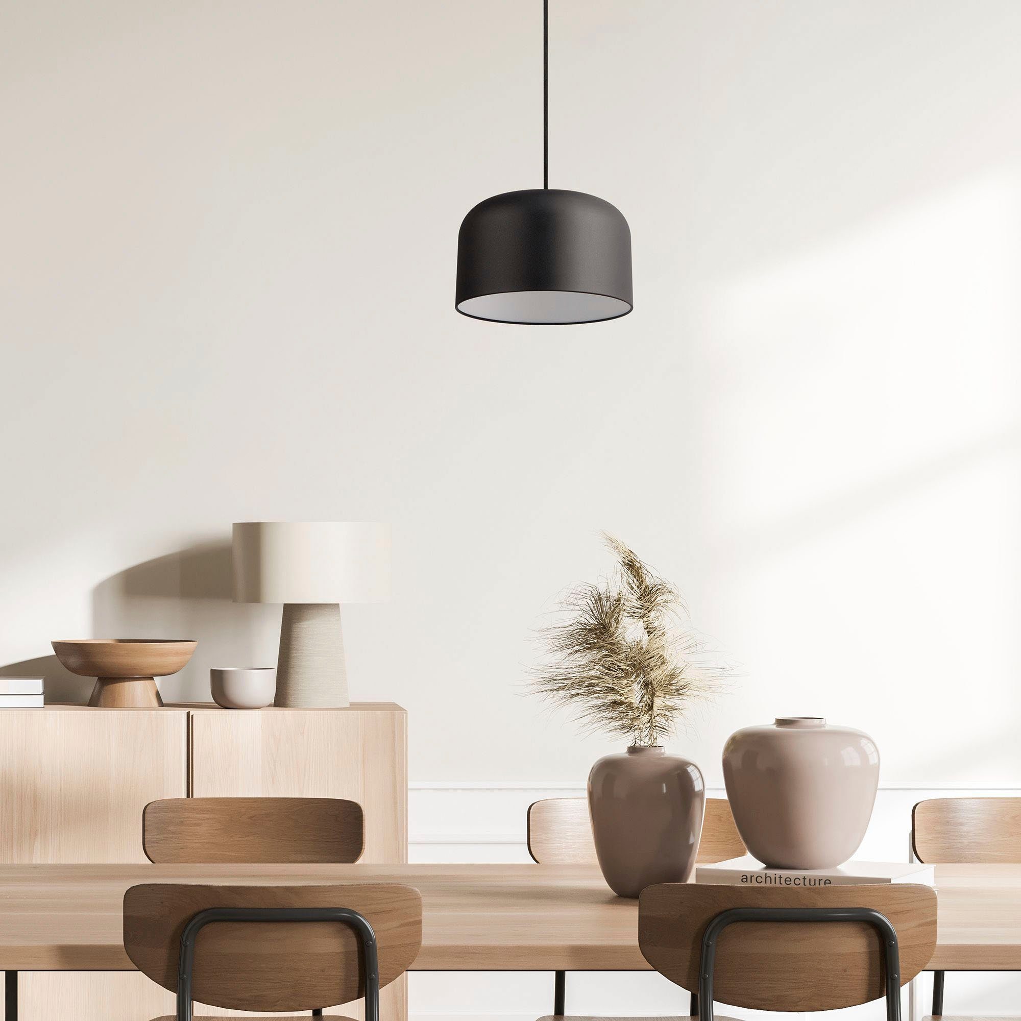 Paco Home Pendelleuchte BOWL, ohne Leuchtmittel