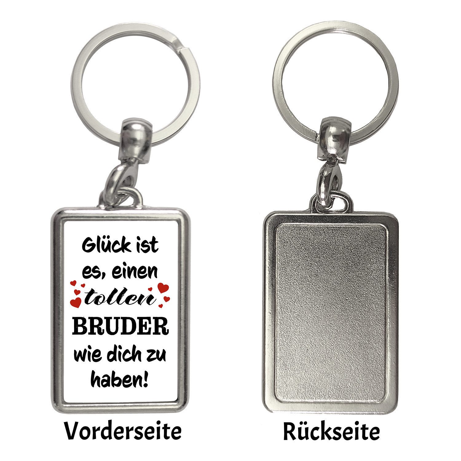 speecheese Schlüsselanhänger Toller Bruder Glück Schlüsselanhänger günstig online kaufen