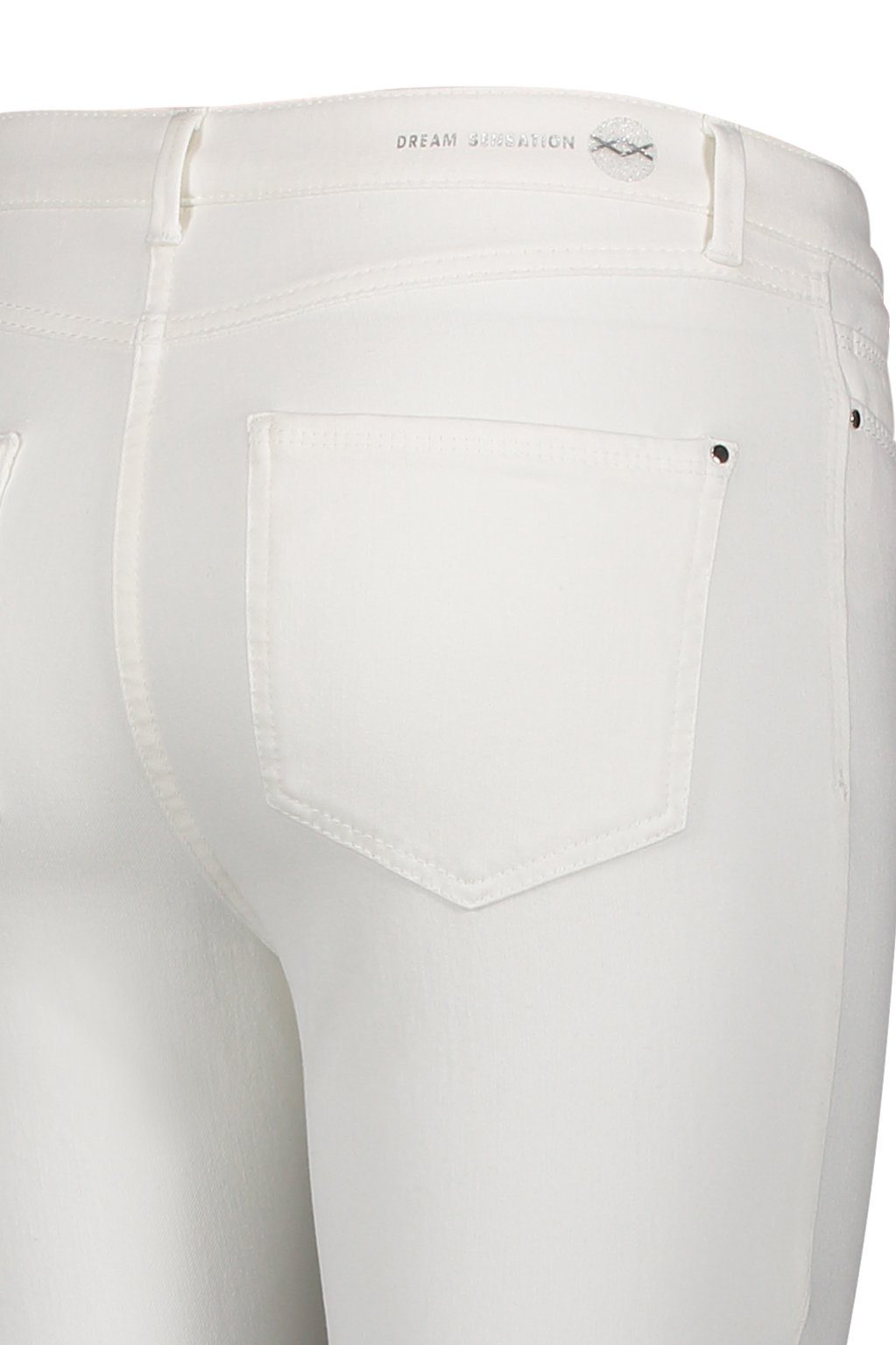 SENSATION 5406-90-0150L-D010 SKINNY Stretch-Jeans white MAC MAC denim