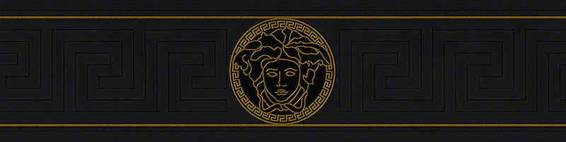 KUNSTLOFT Vliestapete Versace Barocco 7 0.13x5 m, leicht glänzend, lichtbeständige Design Tapete
