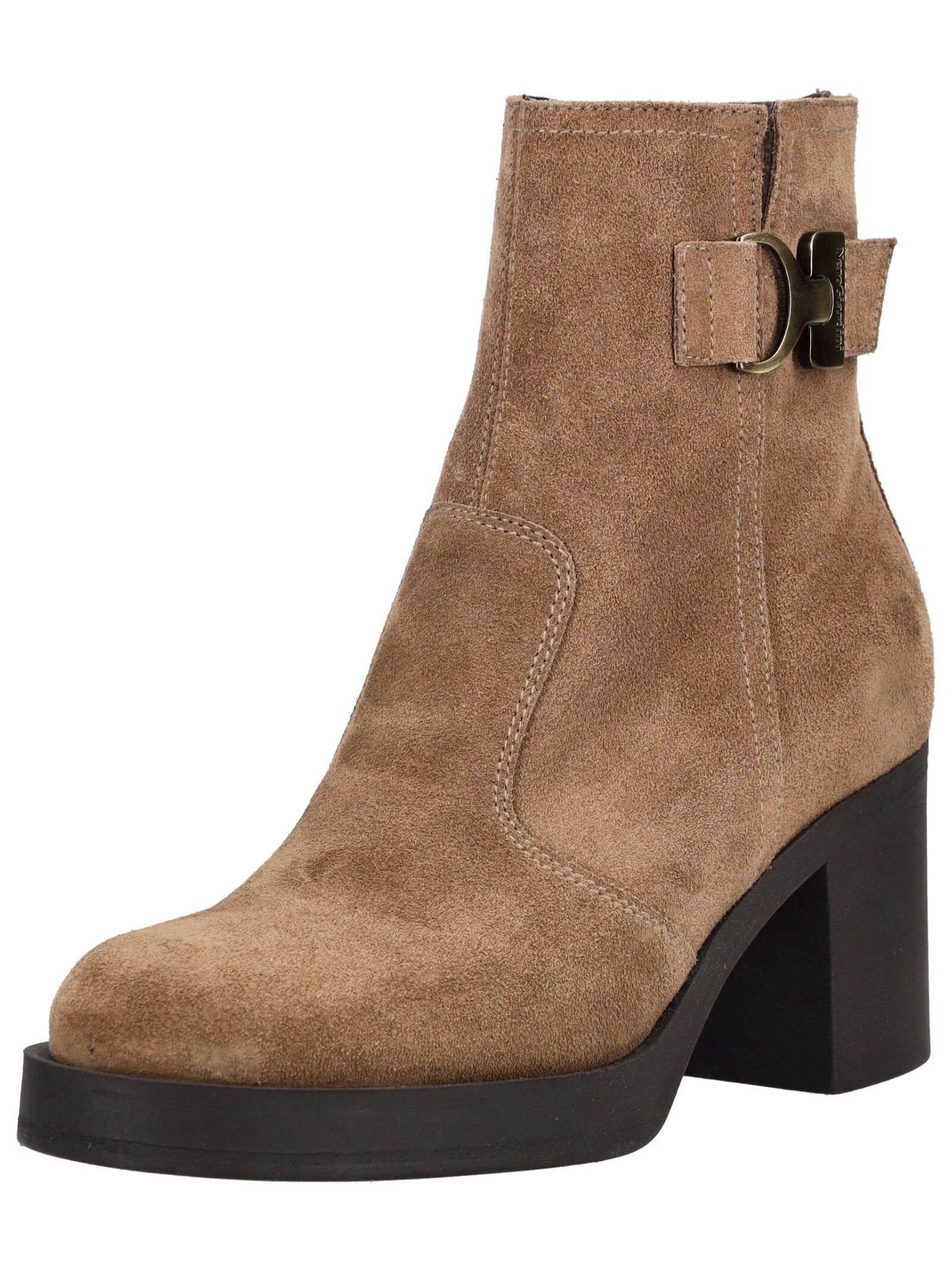 Nero Giardini Stiefelette Veloursleder High-Heel-Stiefelette
