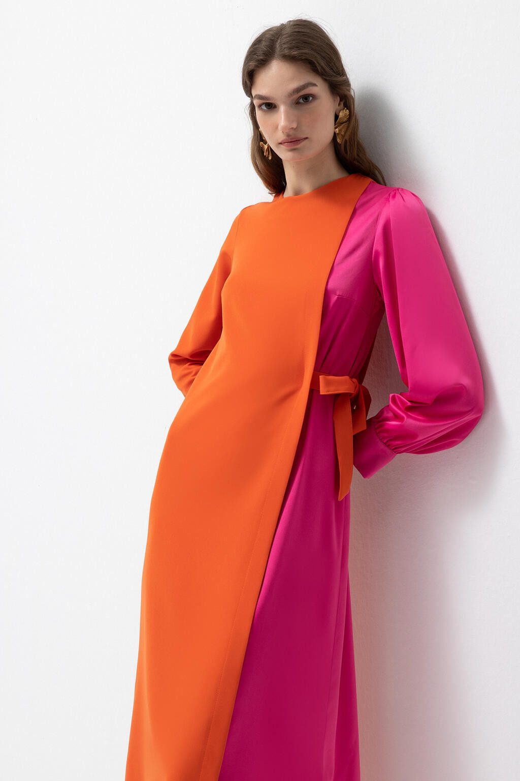 touche prive Maxikleid KONTRASTFARBIGES KLEID günstig online kaufen