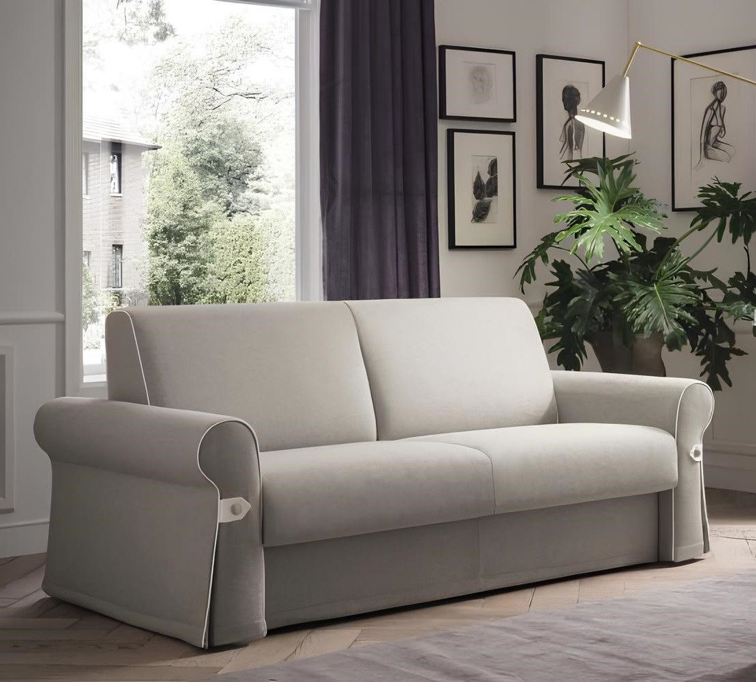Xlmoebel 2-Sitzer Polstersofa Zweisitzer aus Textil in modernem Design, 1 Teile, Hergestellt In Italy