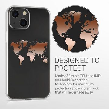 kwmobile Handyhülle Hülle für Apple iPhone 13 mini, Handyhülle Silikon Case - Schutzhülle Handycase