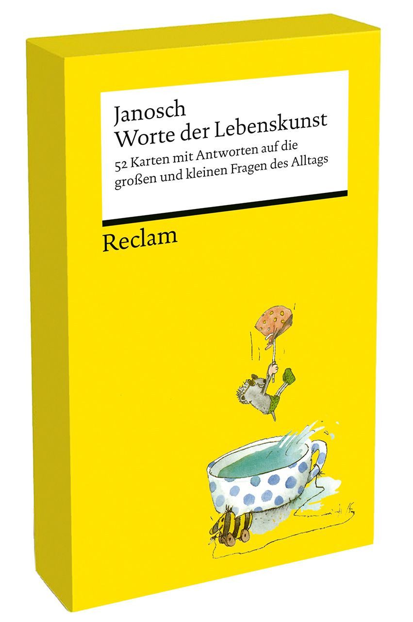 Cartoon Worte der Lebenskunst. 52 Karten mit Antworten auf die großen und klei Janosch