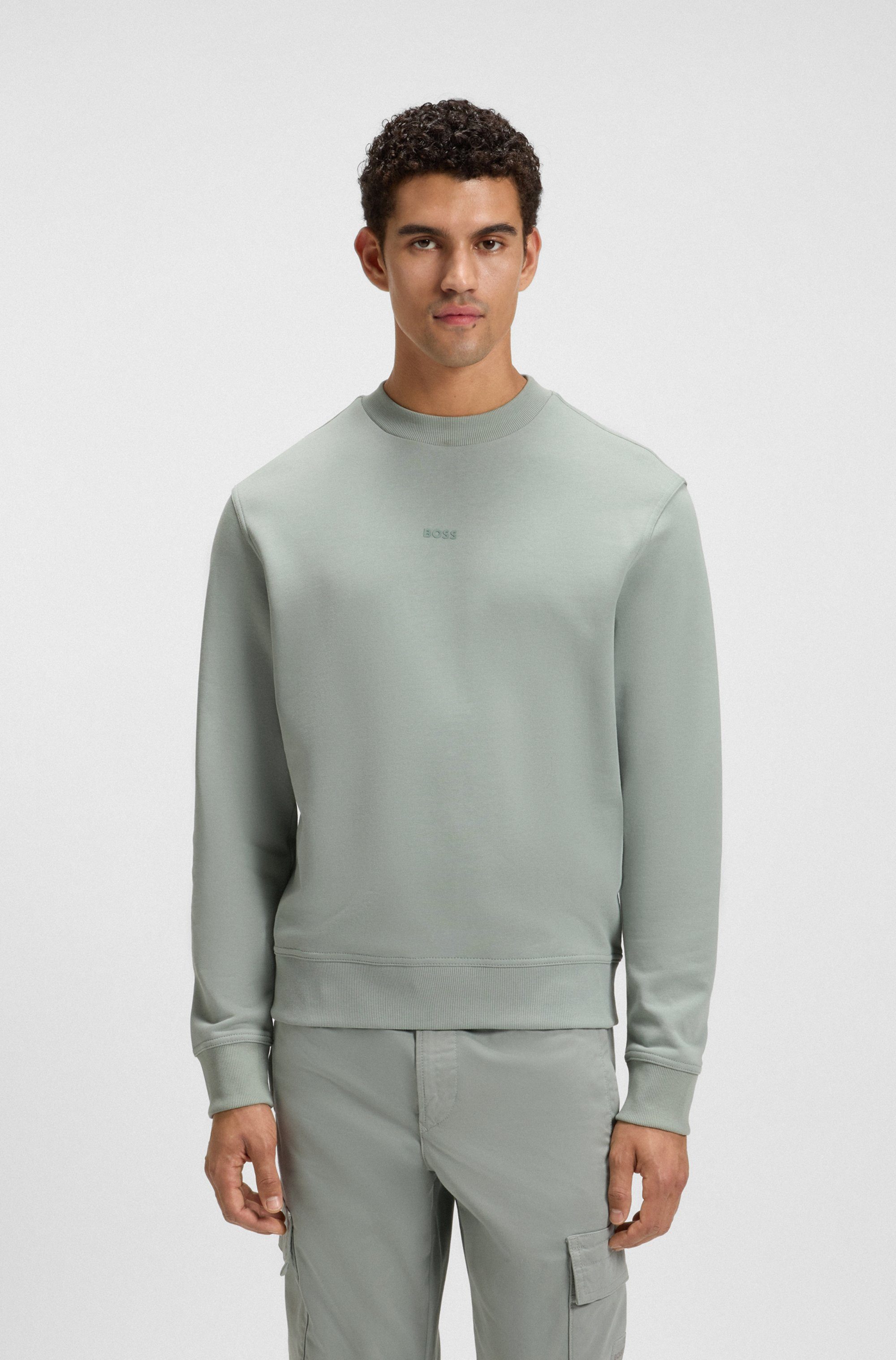 BOSS ORANGE Sweatshirt WeSmallcrew mit Logo günstig online kaufen