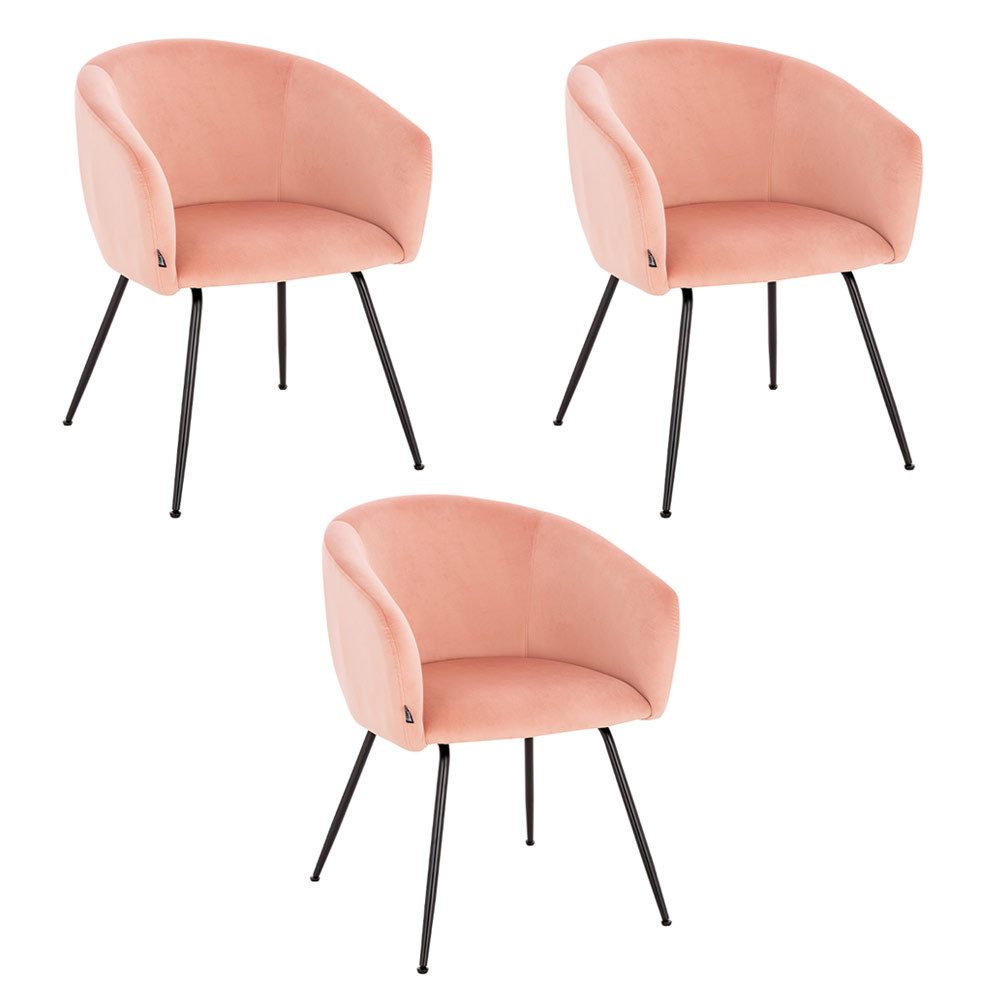 HOME DELUXE Polsterstuhl Esszimmerstuhl ARIA Samt günstig online kaufen