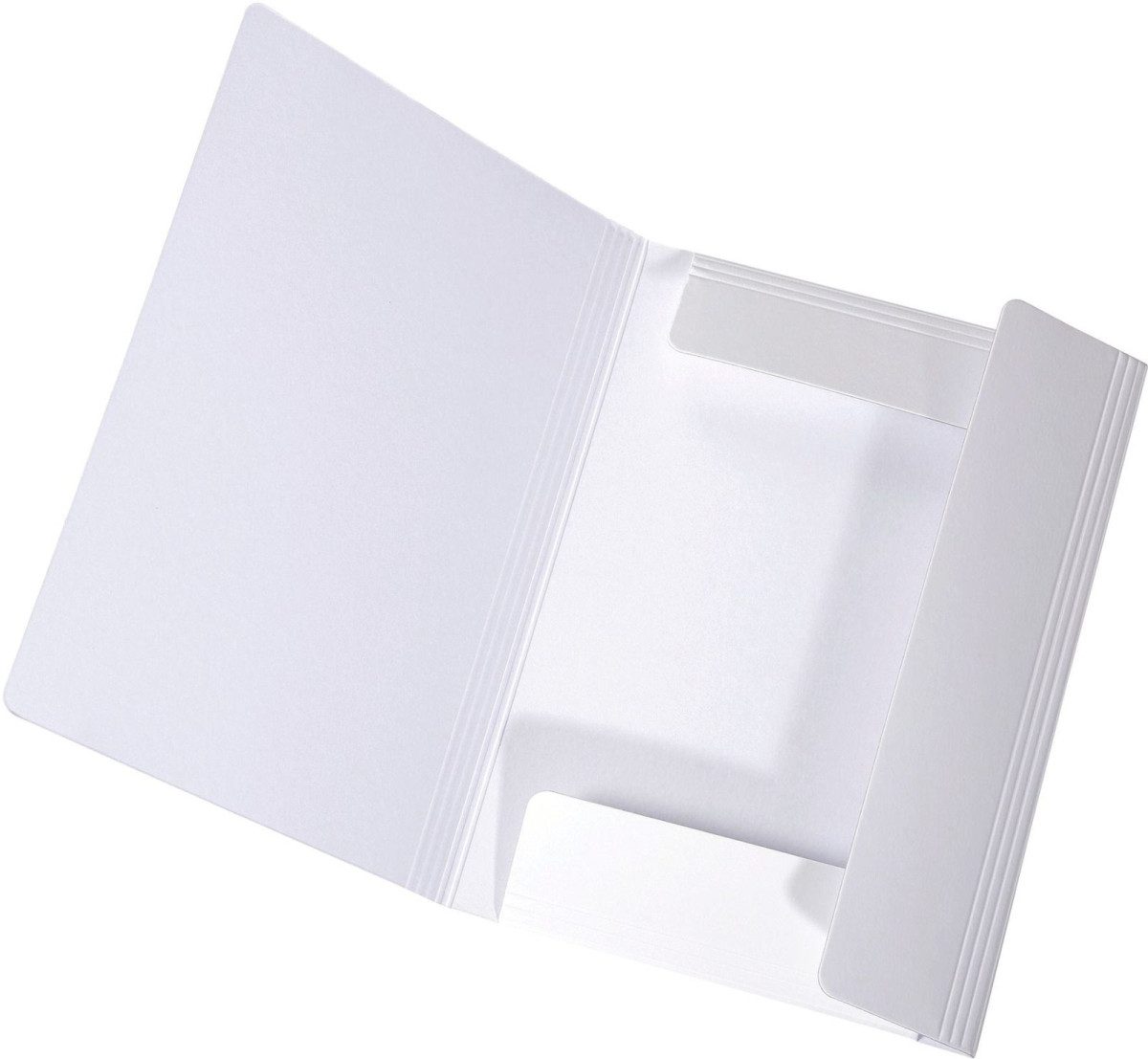 Fächermappe Sammelmappe Longlife A3 Karton glanzkaschiert 700 g/qm weiß