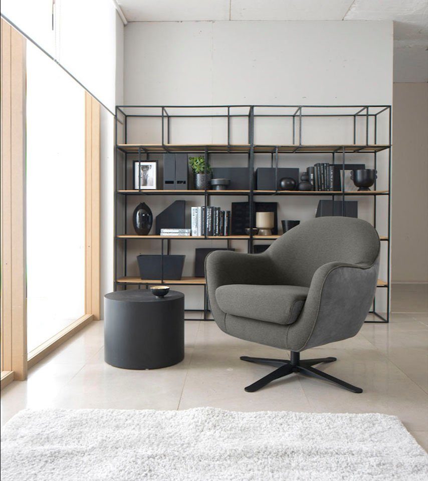 TRENDMANUFAKTUR Drehsessel Mira, Loungesessel, in zeitlosem, günstig online kaufen