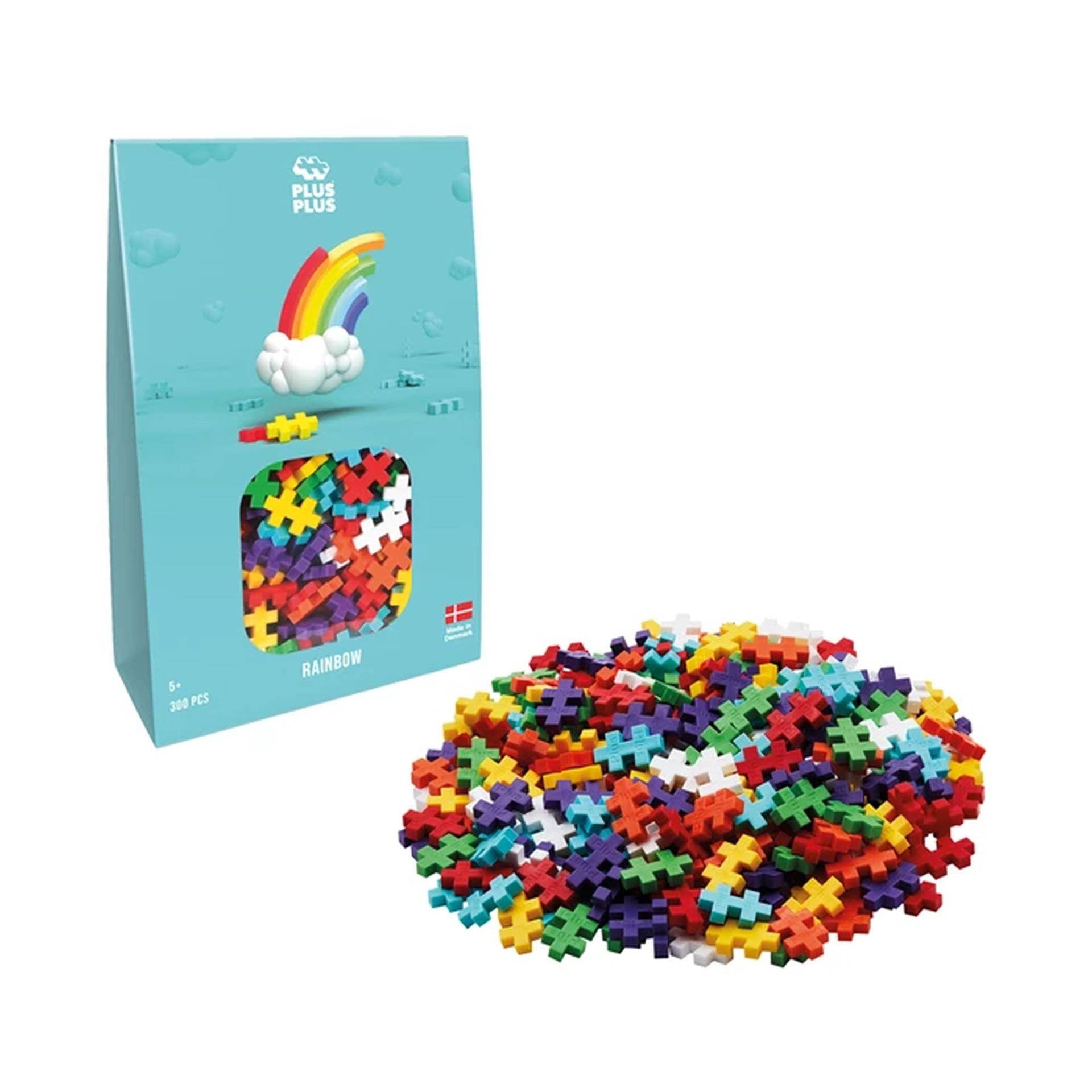 300 Kreativ Bausteine Regenbogen Spielbausteine