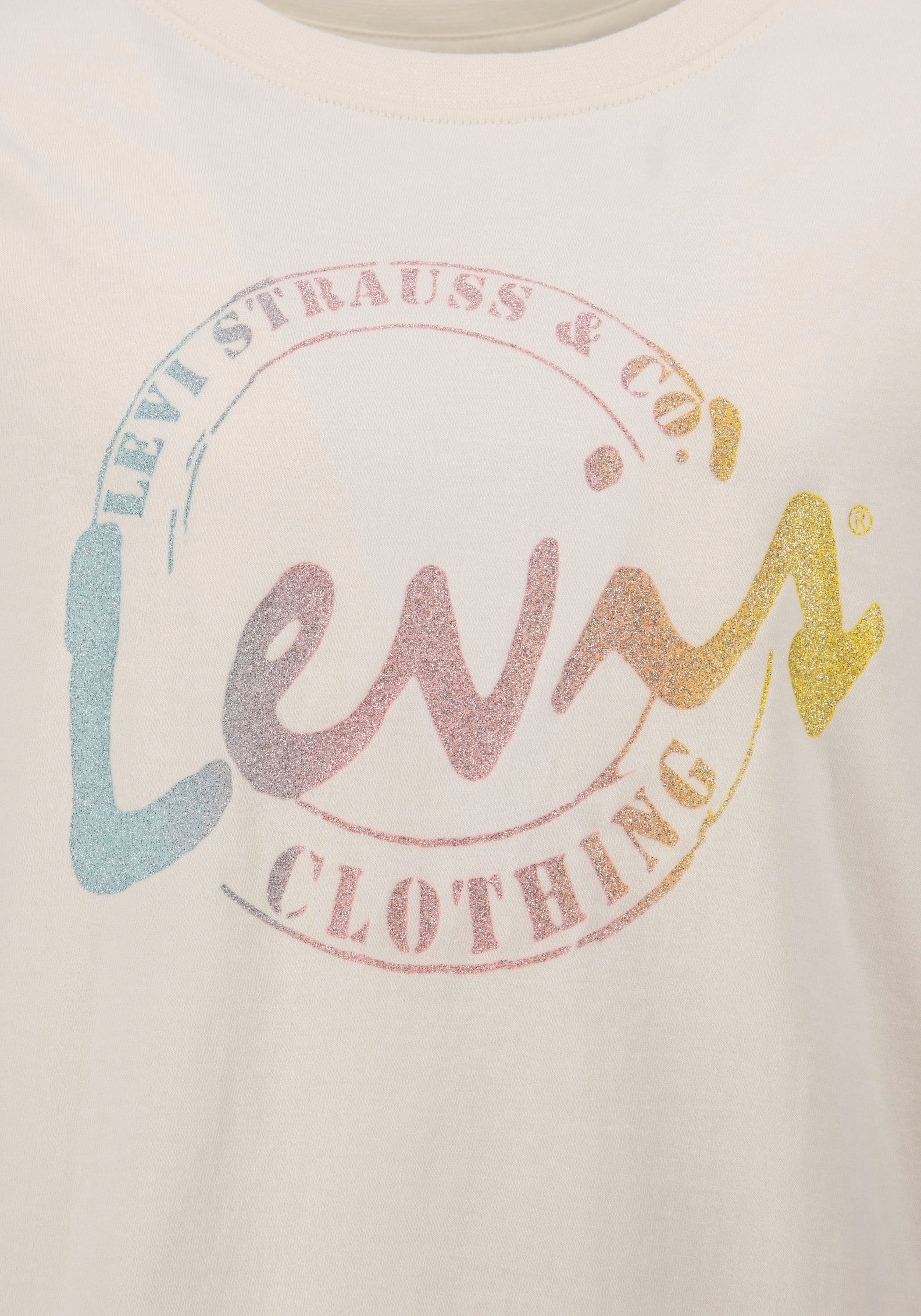 Kids Levi's® MEET AND GREET SCRIPT T-Shirt GIRLS for