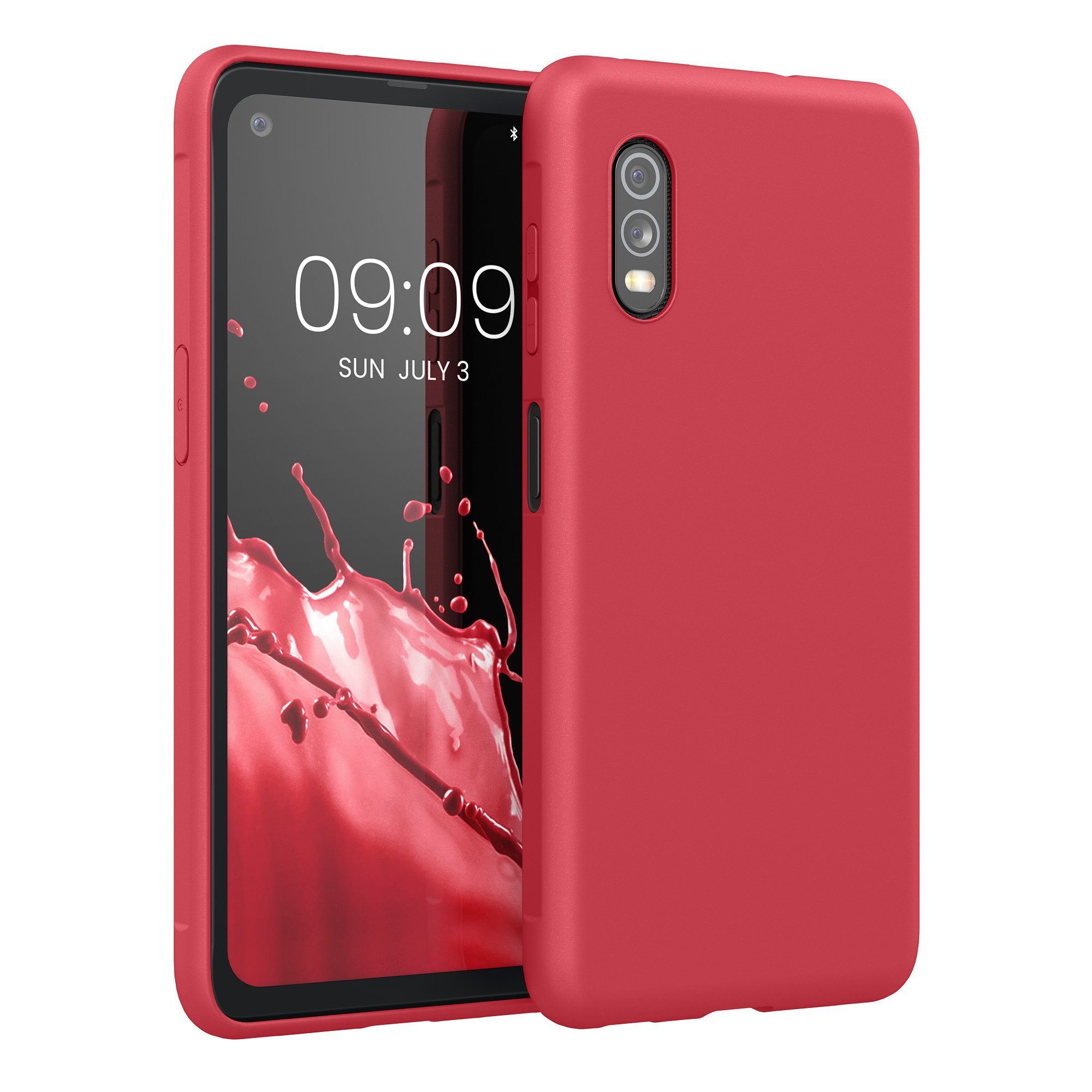 kwmobile Handyhülle Hülle für Samsung Galaxy Xcover Pro, Hülle Silikon - Soft Handyhülle - Handy Case Cover