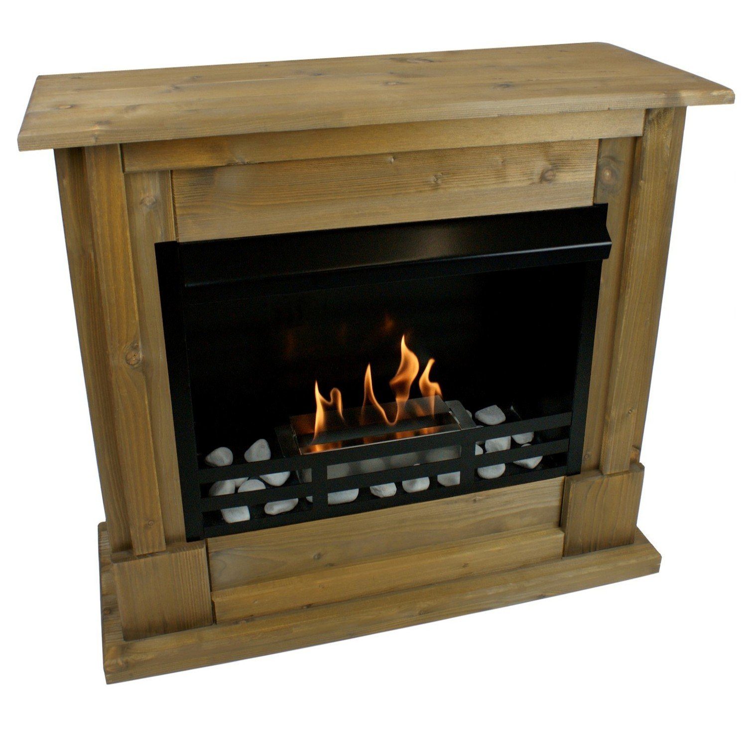 Kaminbau Mierzwa Echtfeuer-Dekokamin Rafael (Deluxe, Brenngel & Bio-Ethanol Kamin inkl. regulierbarer Brenner & Zubehör), Farbwahl, Gelkamin, Ethanolkamin, Bodenkamin, Kaminofen