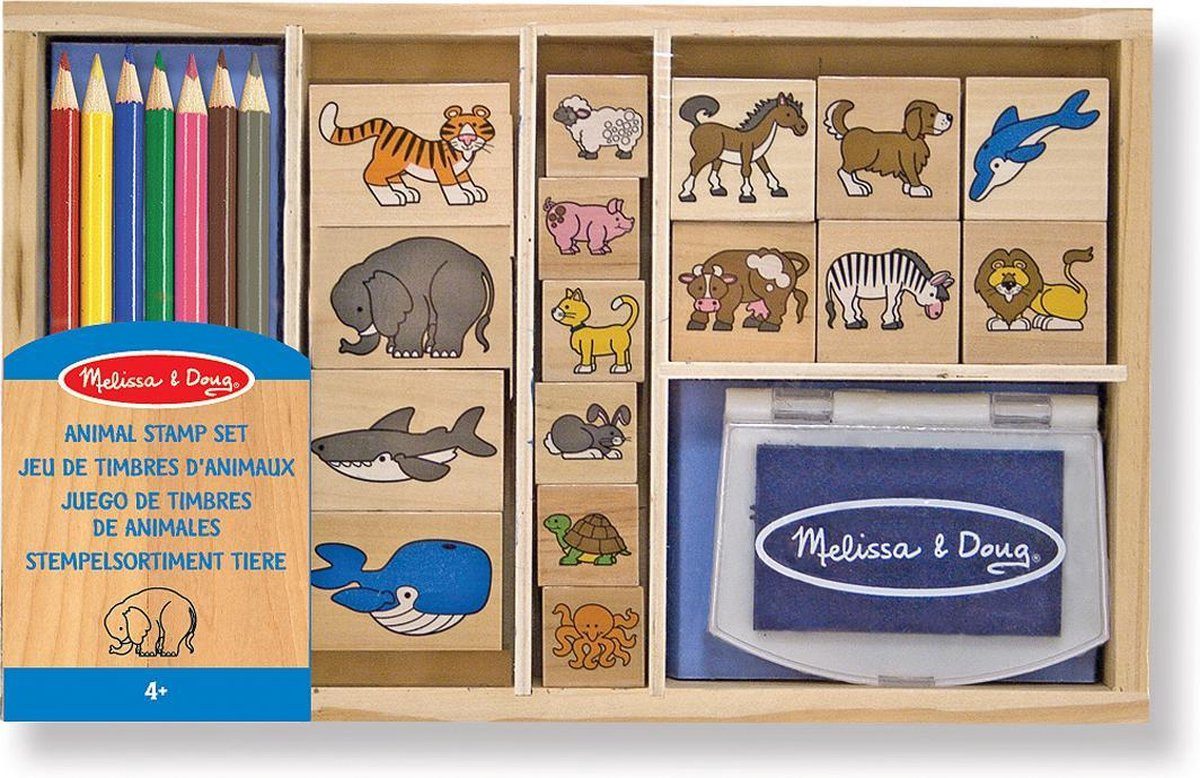 Melissa & Doug Stempel Tierstempel