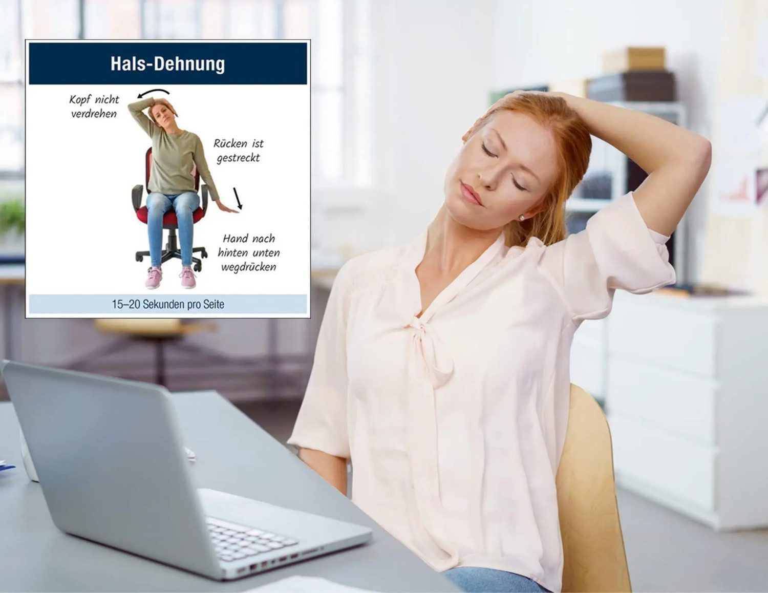 STEFFEN SCHRAUT Poster Fitnessposter Bewegte Pausen günstig online kaufen