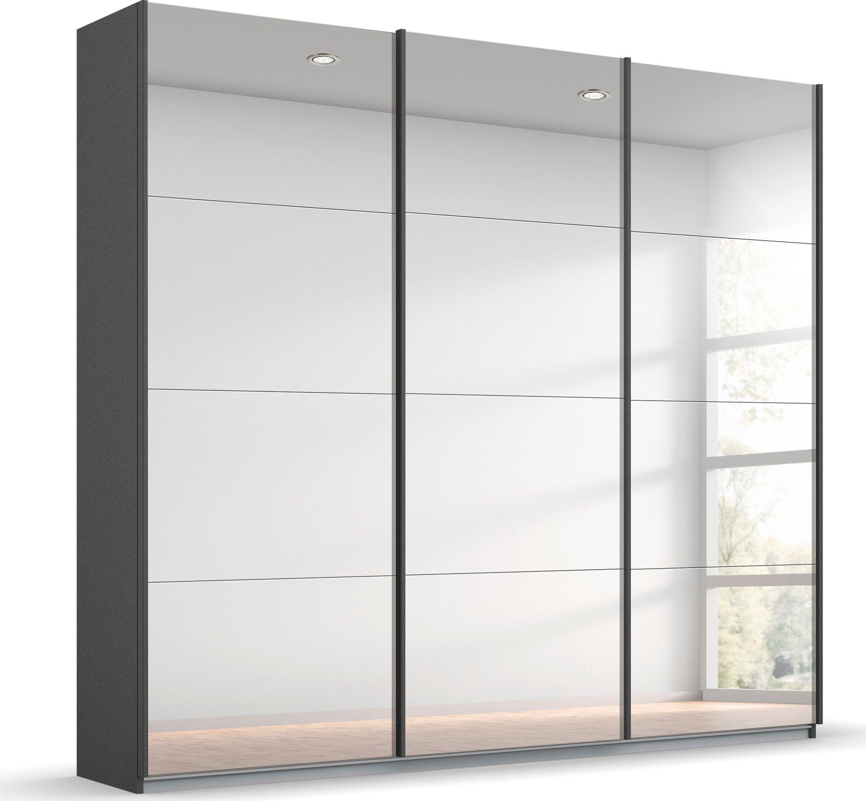 OTTO home Kleiderschrank Mehrzweckschrank Aktenschrank Möbel Mietswohnung Schlafzimmer ORACLE (Breiten 203/271/315/360 cm Höhen 210/229 cm) inkl. Schubladen-Einsatz und extra Einlegeböden MADE IN GERMANY