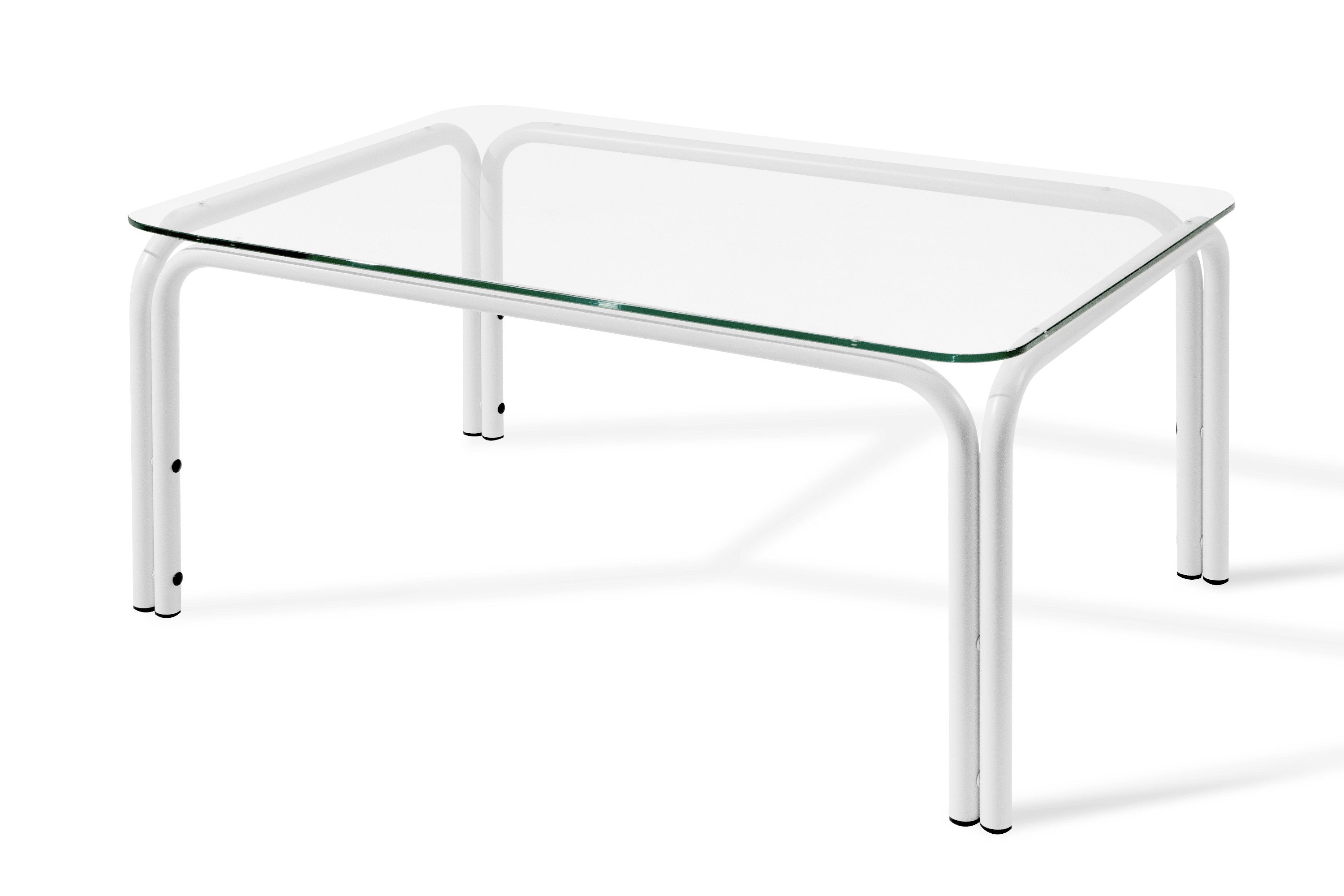 KONSIMO® Gartentisch RAMBE Gartentisch, hergestellt in der EU, handgefertigt, Loft, Stahlrahmen