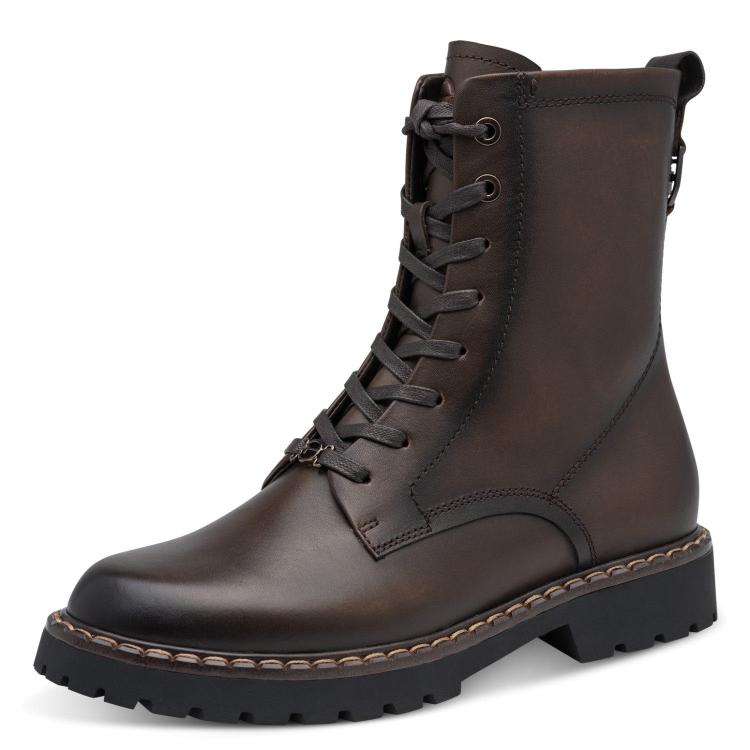 Tamaris Schnürstiefelette Blockabsatz, Schnürboots mit zweckmäßigem Innenreißverschluss. € 99,95