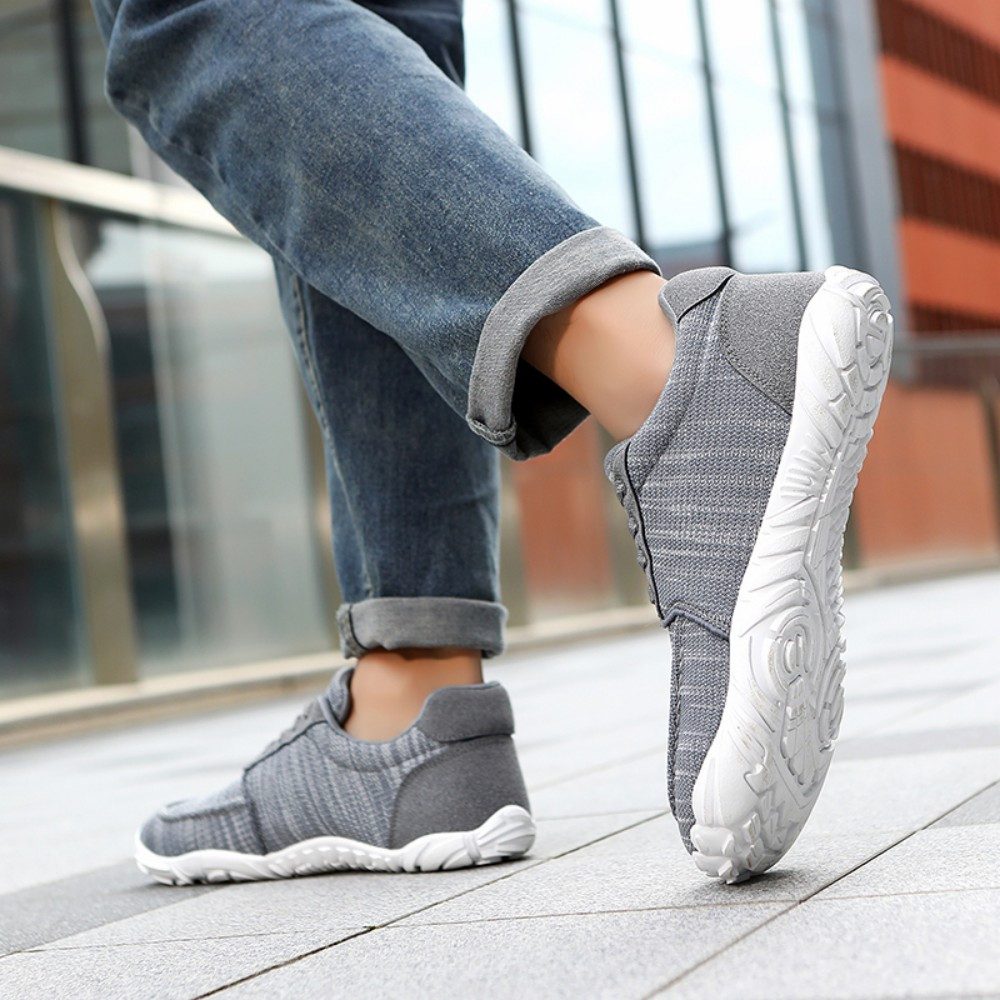 HUSK'SWARE Barfußschuh (Leicht & Dämpfend, Freizeit- und Outdoor Schuhe Unisex, Leichte Freizeitschuhe, Atmungsaktiv, Unisex Wanderschuhe) Bequeme Outdoor-Sneaker mit breiter Zehenbox
