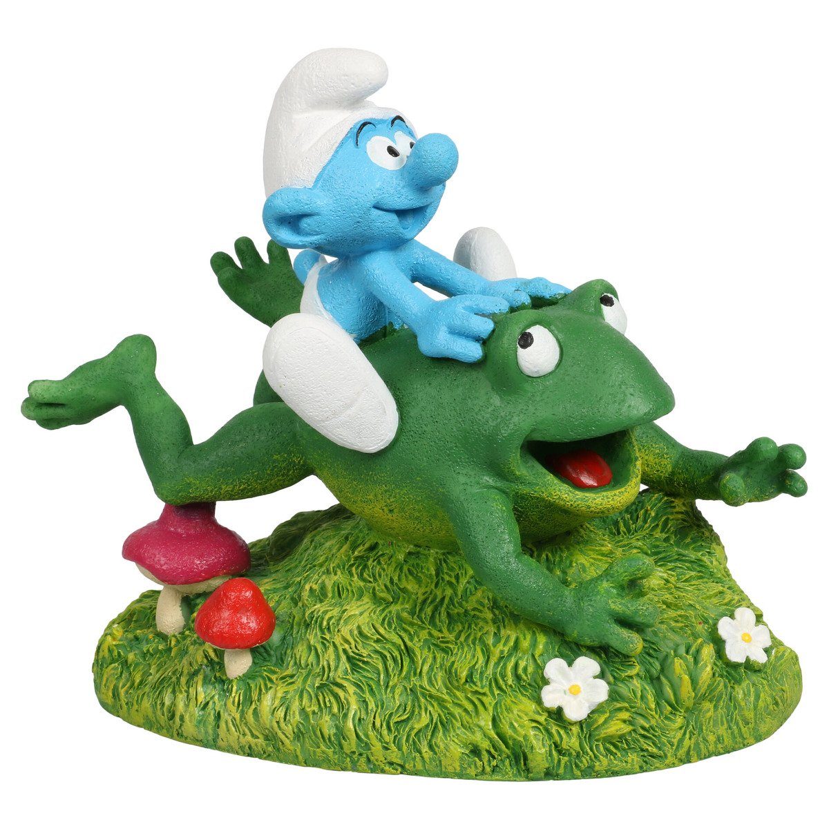 Aquariendeko Aquariendekoration Schlümpfe Waldfrosch