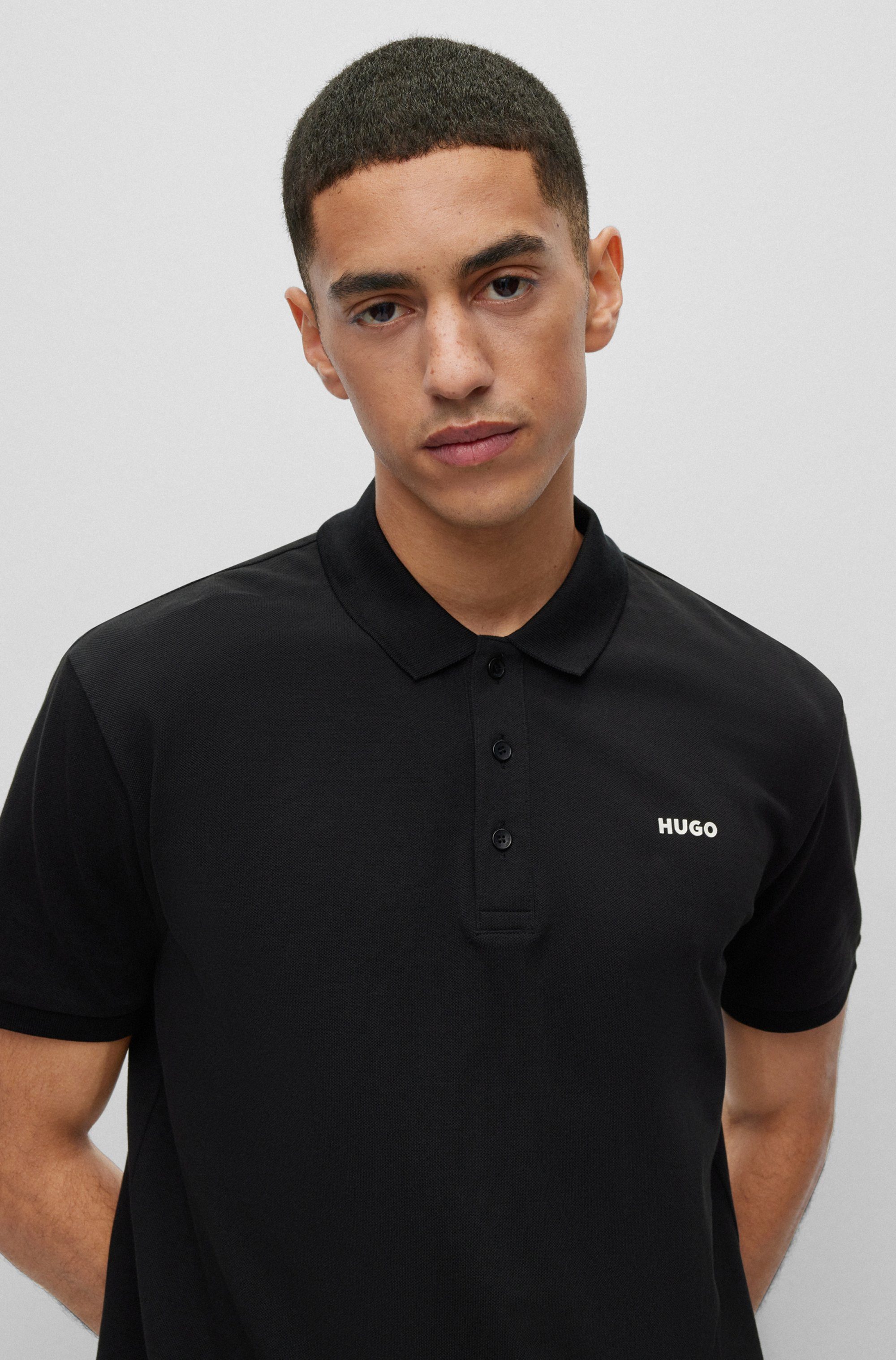 HUGO Poloshirt Donos Regular Fit, Baumwoll-Piqué