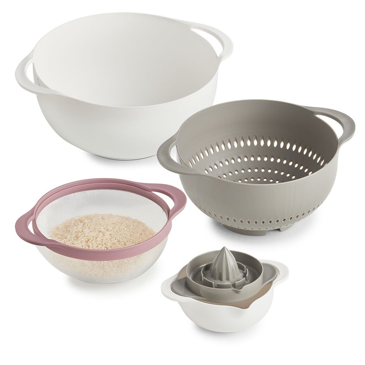 Zeller Present Küchenorganizer-Set Multifunktions-Küchen-Set, 5-tlg., Kunst günstig online kaufen