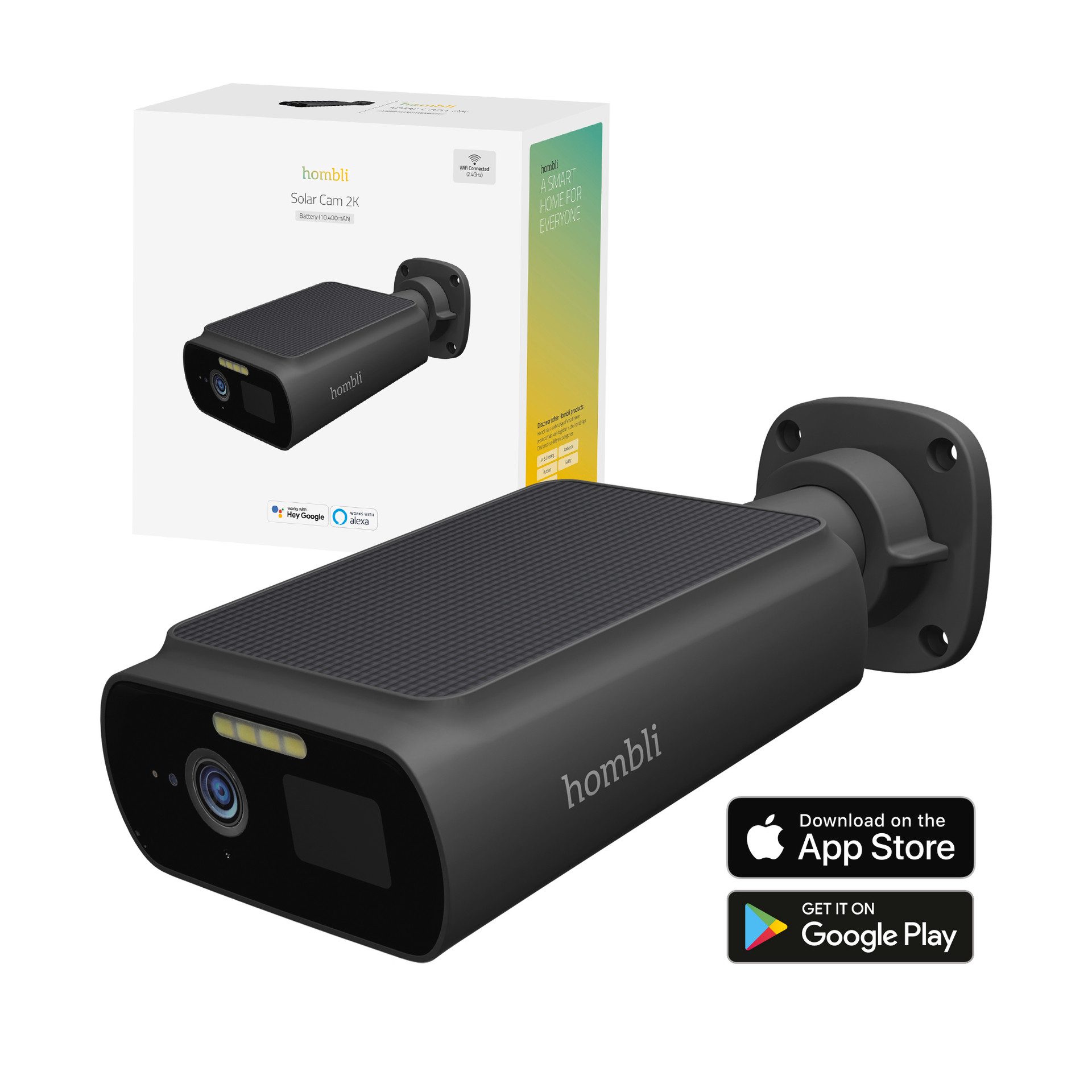 Hombli Überwachungskamera Smart Solar Cam (Außenbereich)