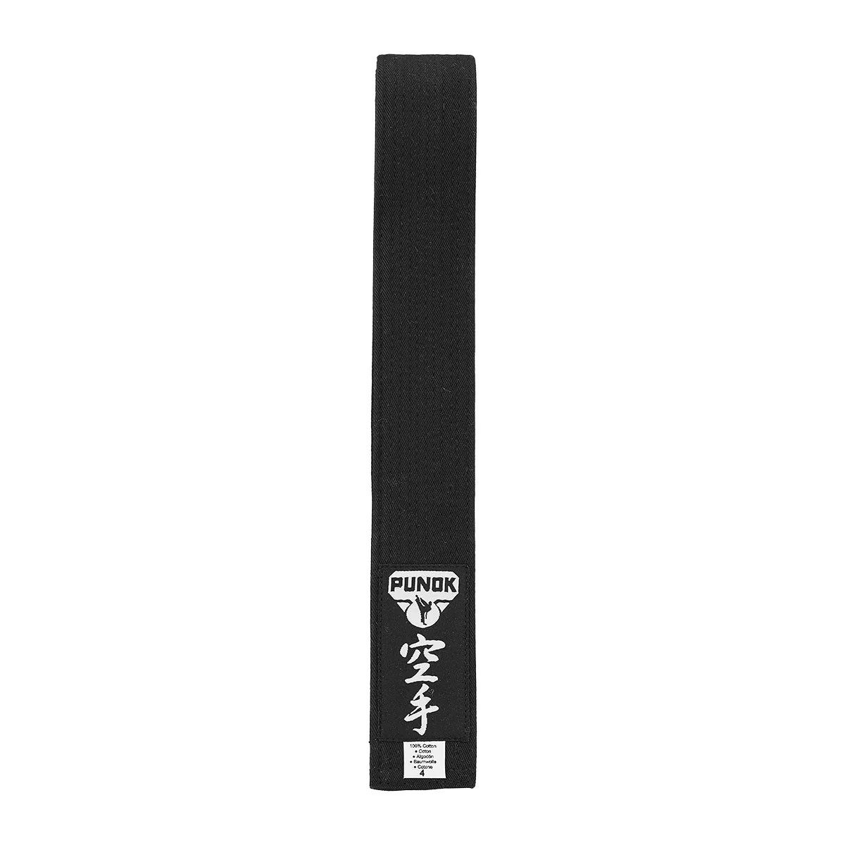 Century Martial Arts Karateanzug PUNOK Kata Gürtel Schwarz 100% Baumwolle 11 Nähte AAU & NASKA 320cm