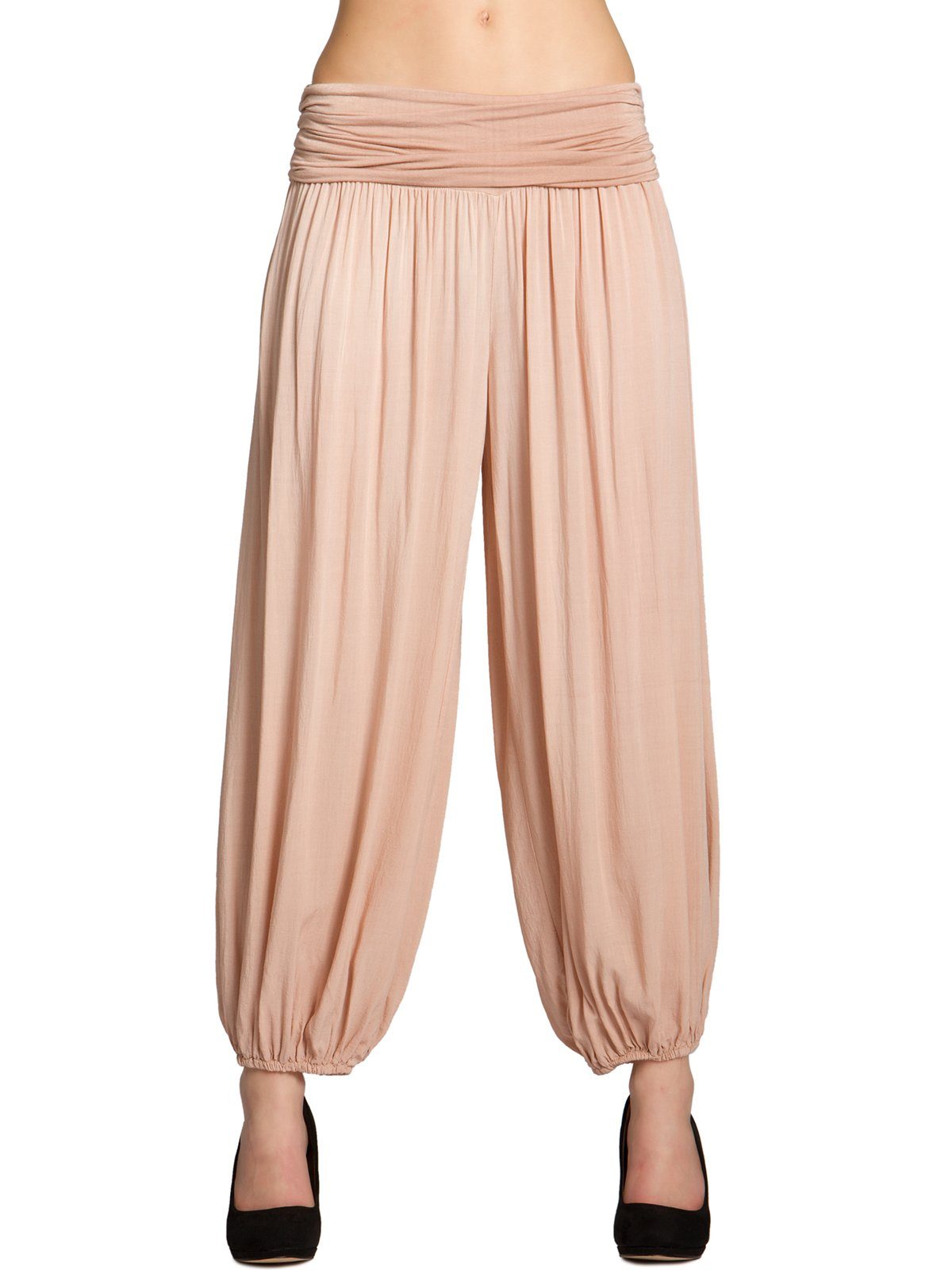 Caspar Stoffhose KHS035 leichte Damen Sommer günstig online kaufen