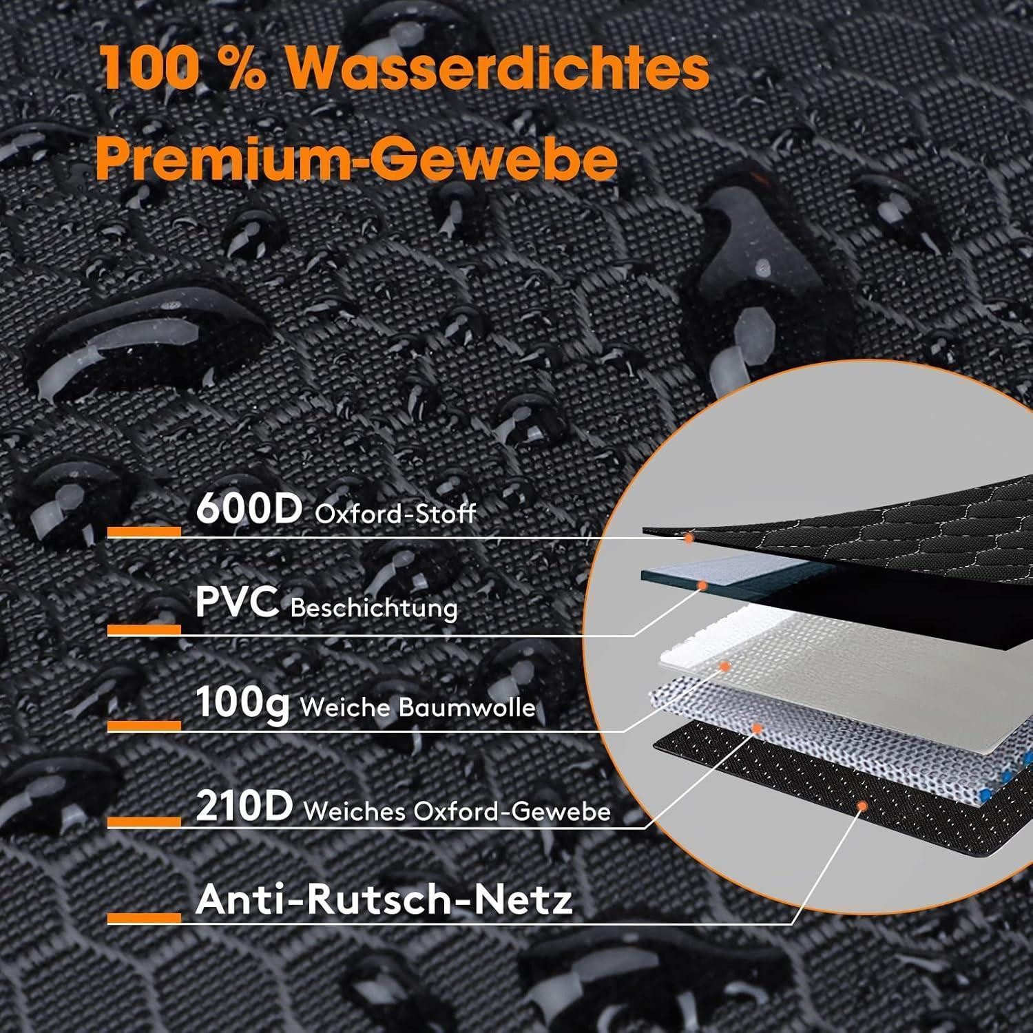 Luxury Collection Trunk Mat, Trunk Protector for Dogs, Waterproof, Universal - 185 x 105 cm