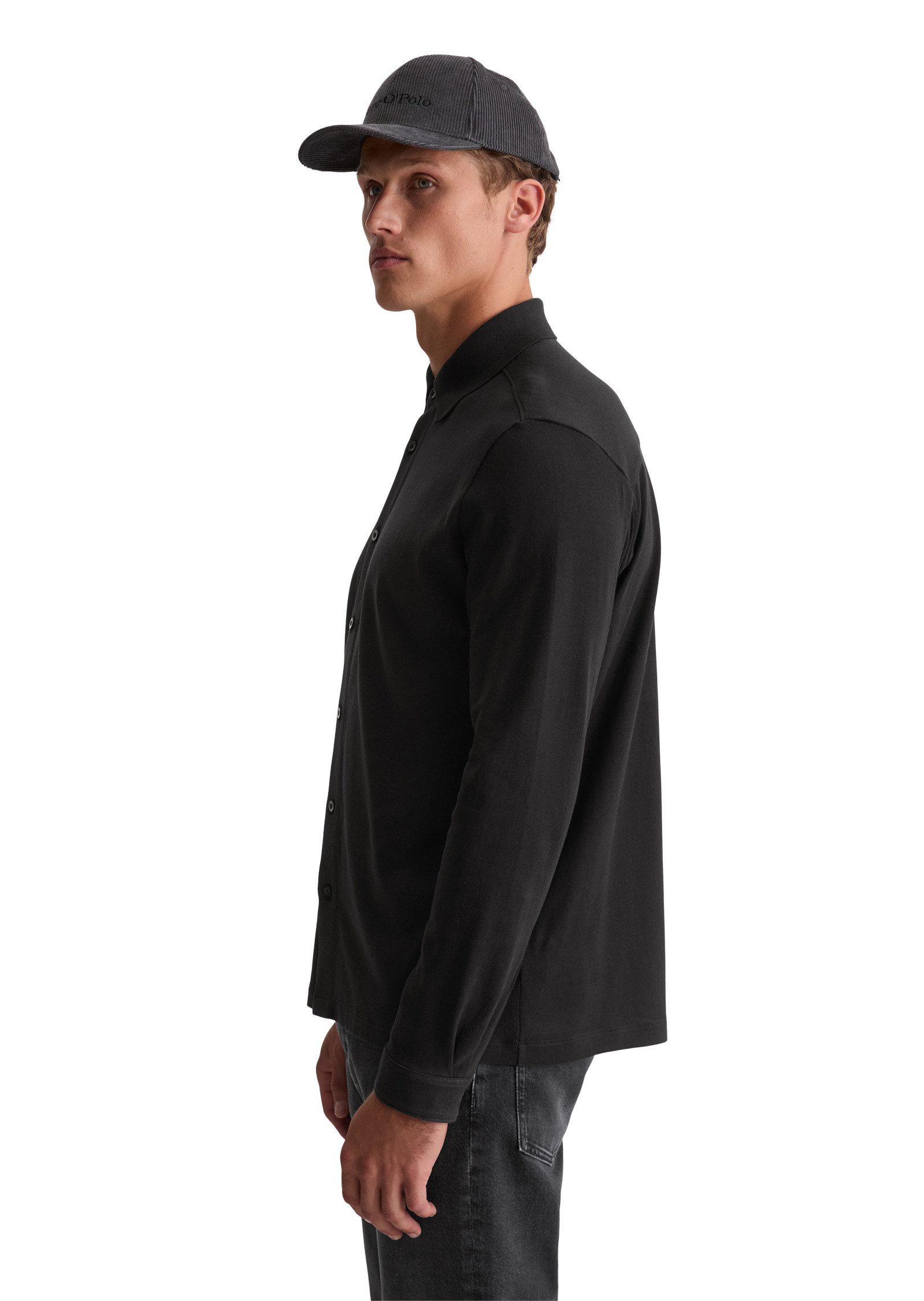 Marc O'Polo Blusenshirt aus weichem Heavy Jersey