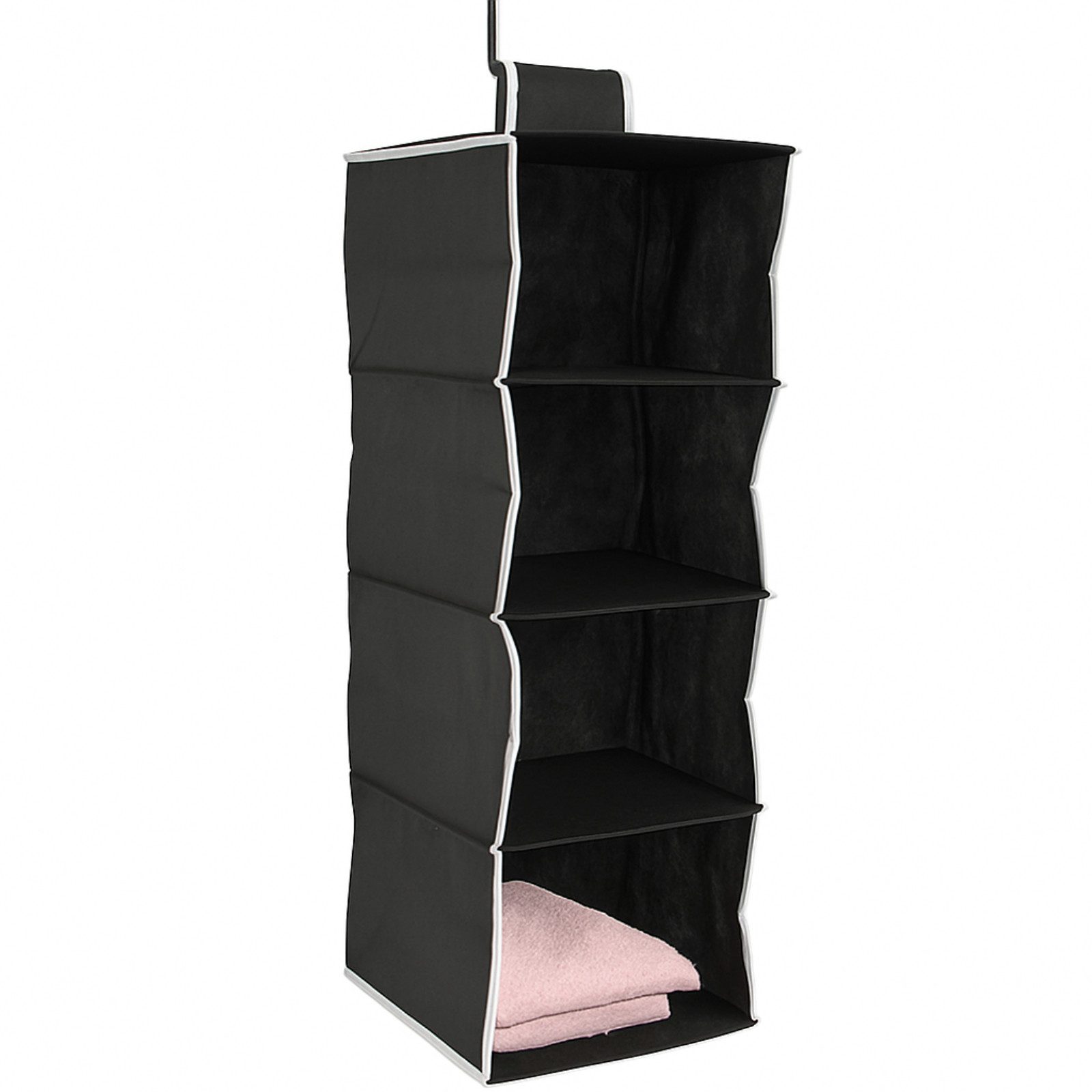 Koopman Hängeregal Campingregal Organizer Schuhregal Handtuchregal, 1-tlg., 4 Fächer, 80x30x30cm, Polyester, Camping, Zelten