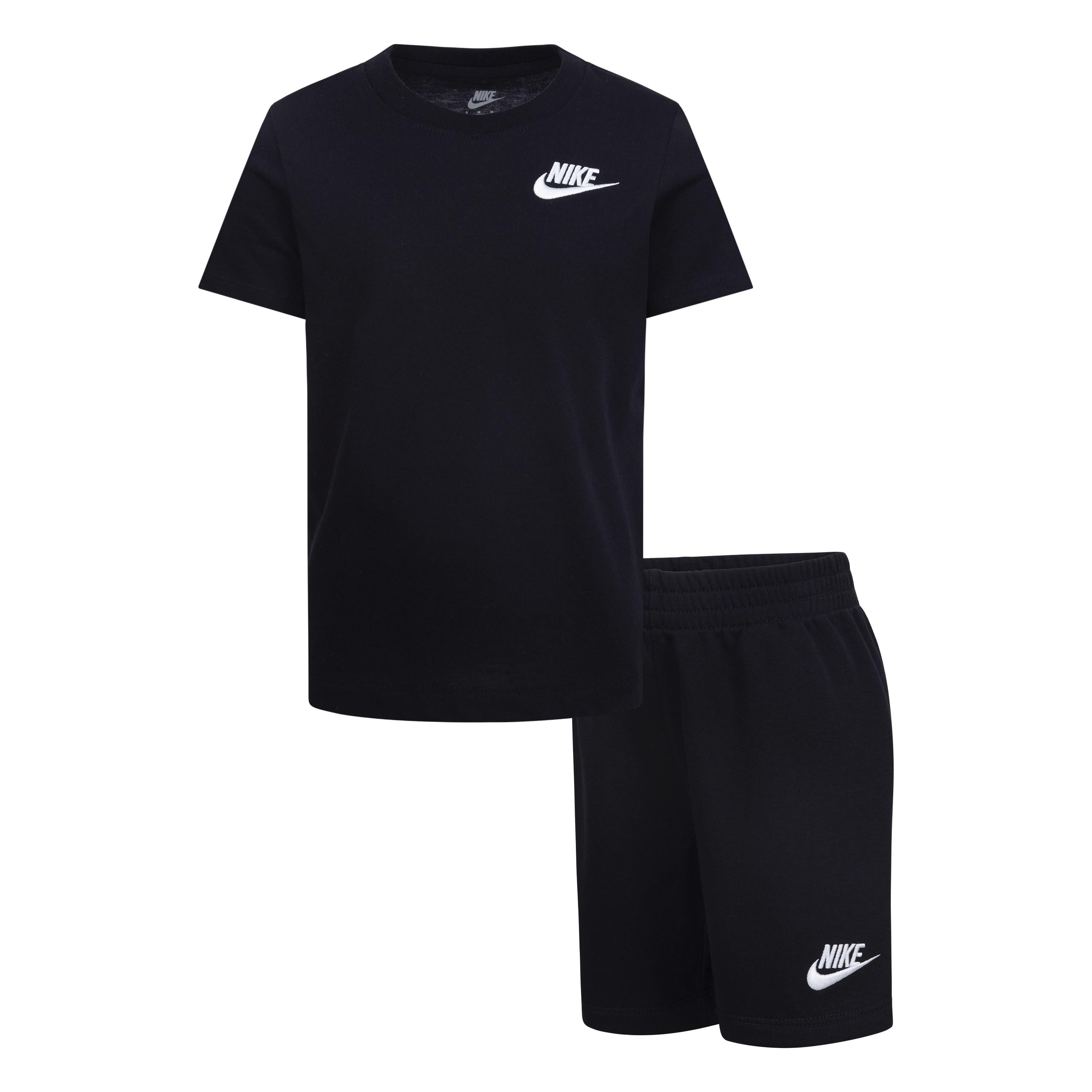 Nike Sportswear Shirt & Shorts (Set, 2-tlg) 2-teiliges Set mit T-Shirt und Shorts, unifarbenes Design